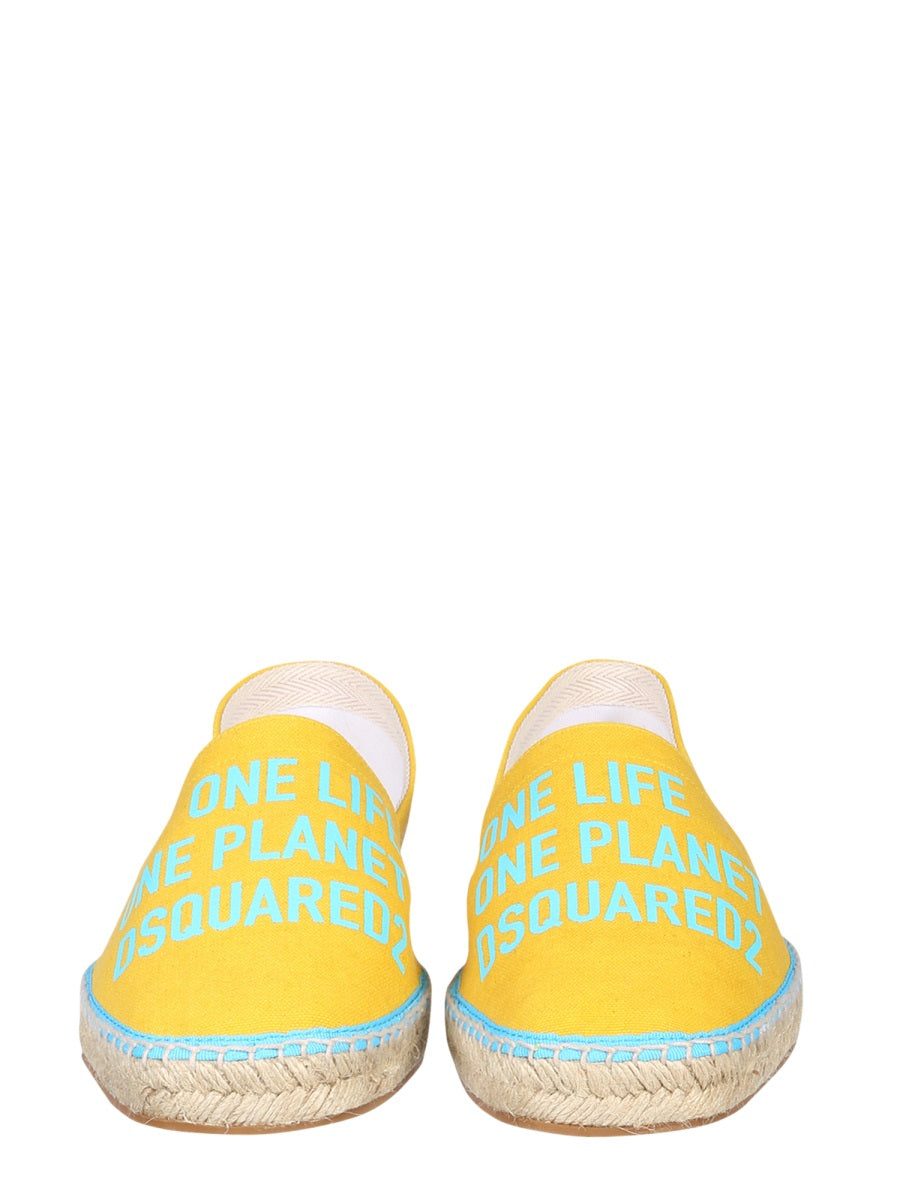 Dsquared Men Organic Canvas Espadrille DSQUARED2