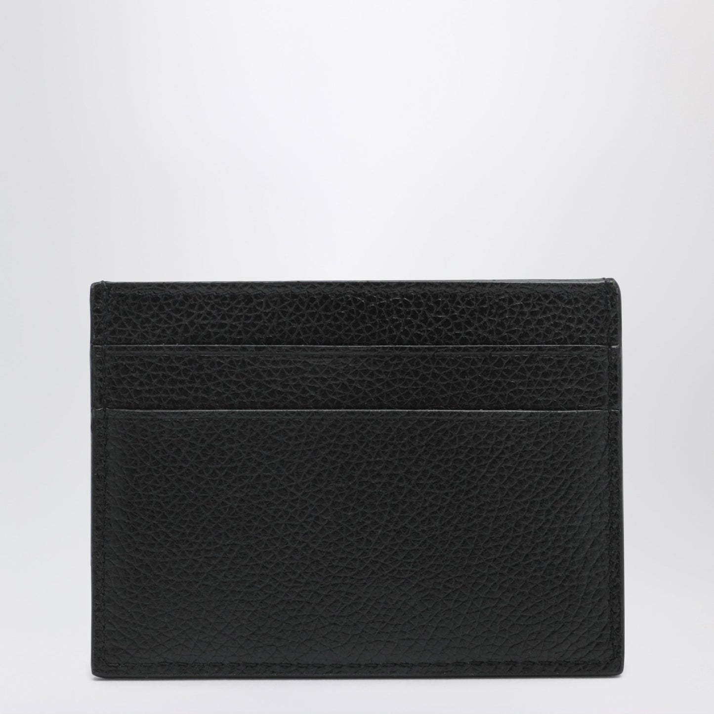 Balenciaga Cash Black Card Holder In Grained Leather Men BALENCIAGA