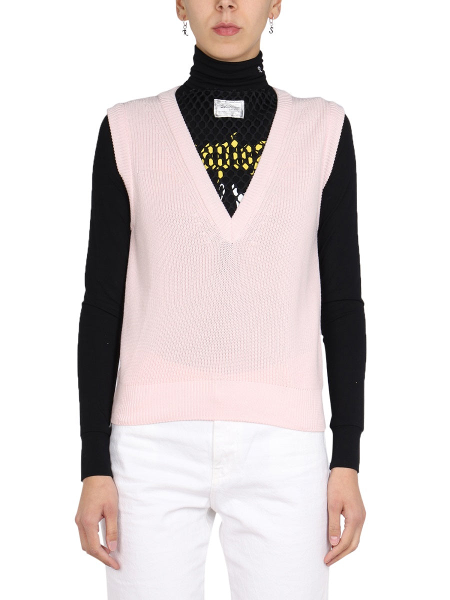 Raf Simons Women Knitted Vest RAF SIMONS