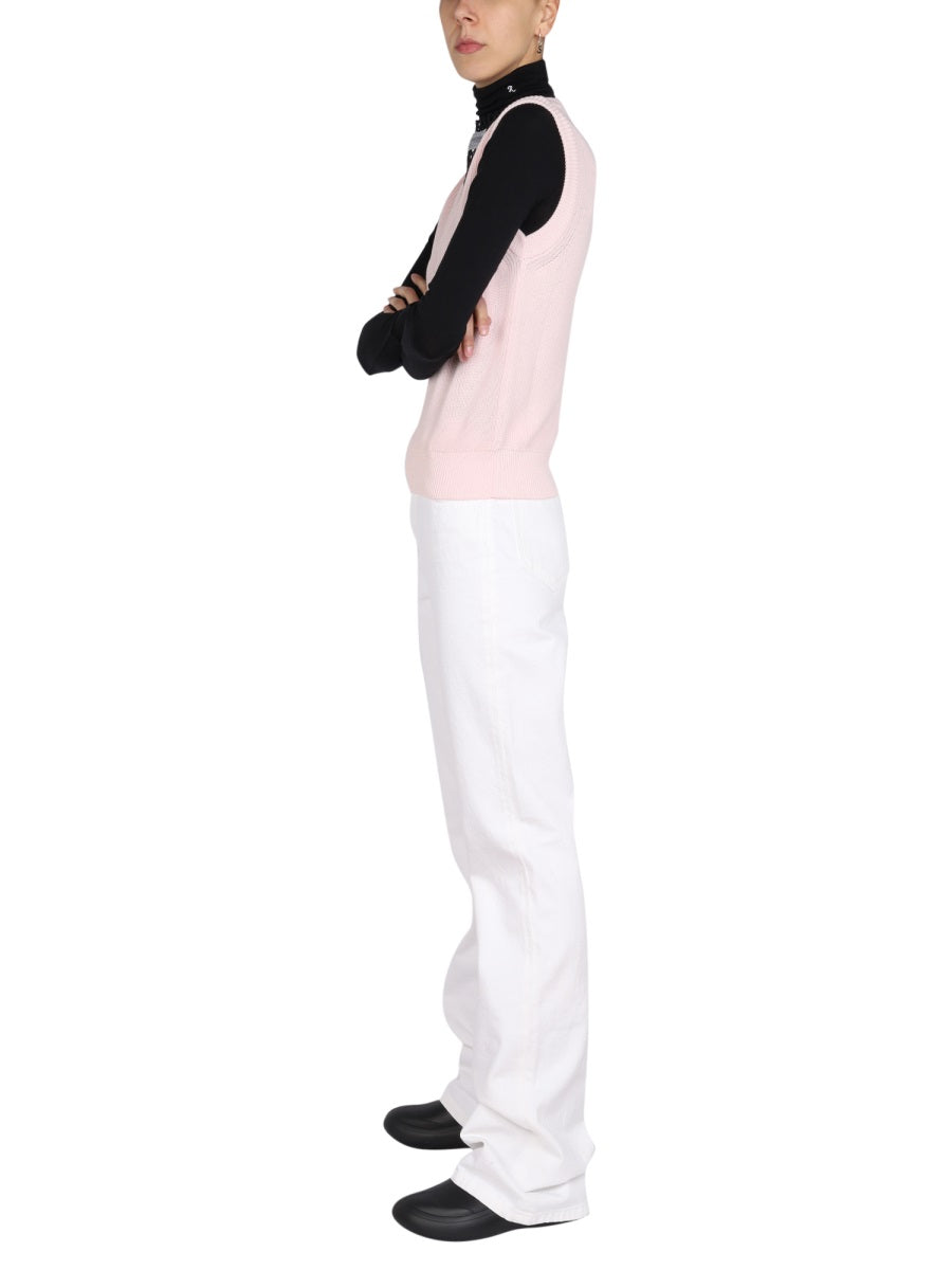 Raf Simons Women Knitted Vest RAF SIMONS