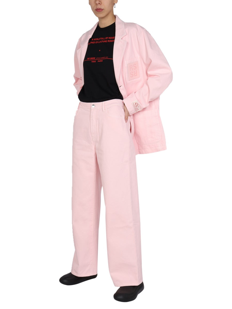 Raf Simons Women Wide Leg Pants RAF SIMONS