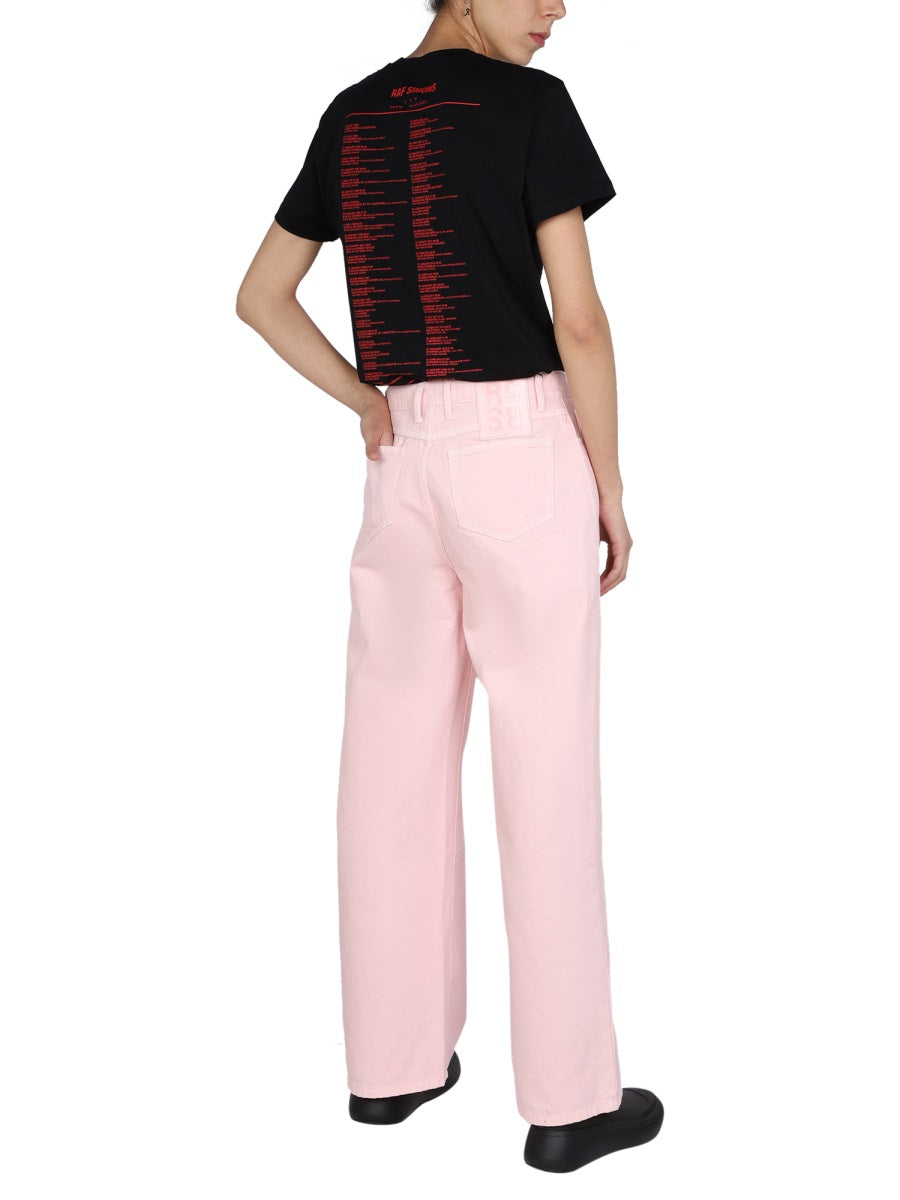 Raf Simons Women Wide Leg Pants RAF SIMONS