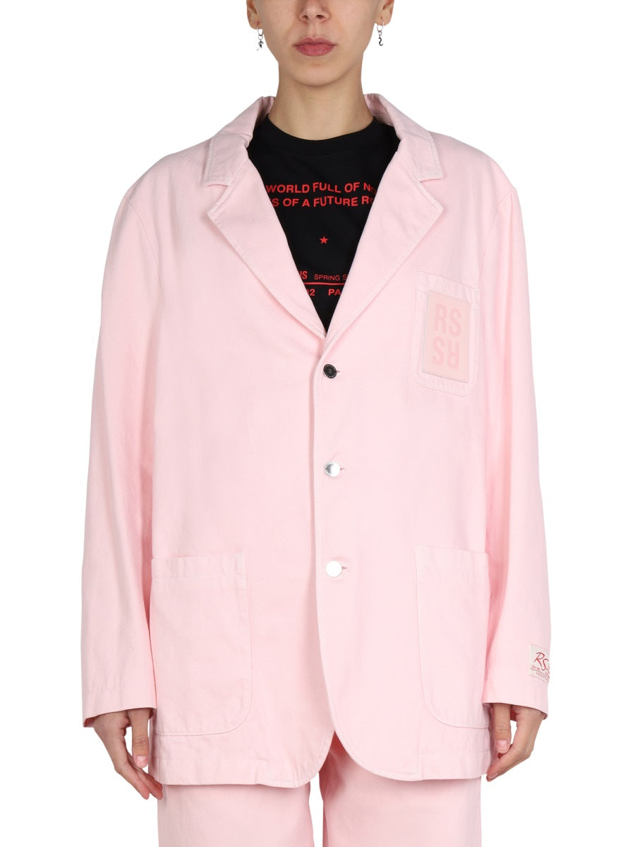 Raf Simons Women Logo Patch Jacket RAF SIMONS