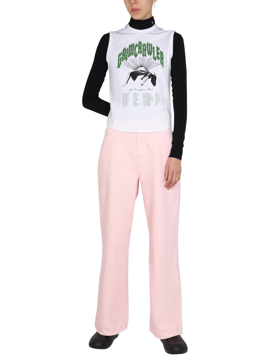 Raf Simons Women Printed Top RAF SIMONS