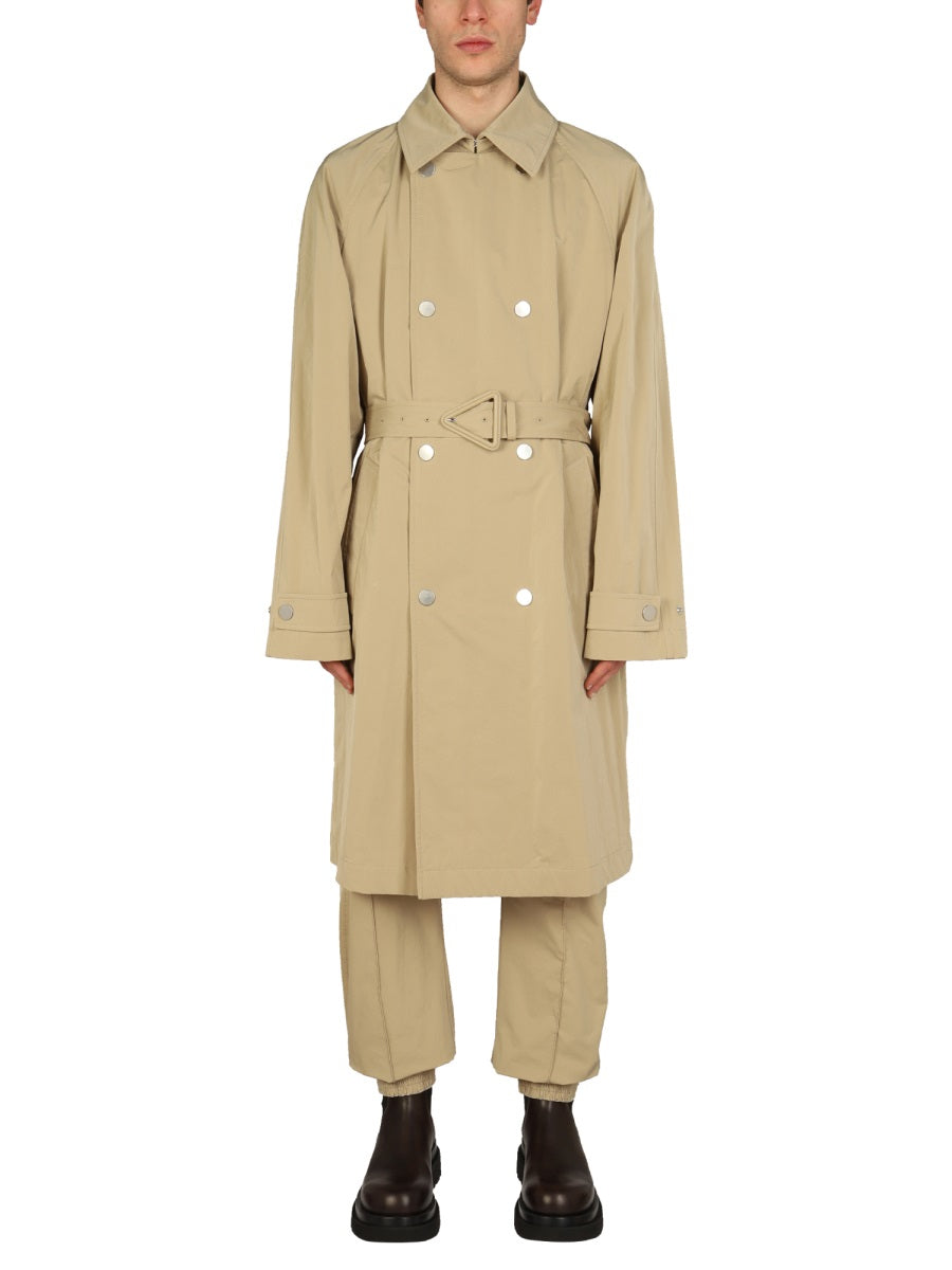 Bottega Veneta Men Nylon Trench Coat BOTTEGA VENETA