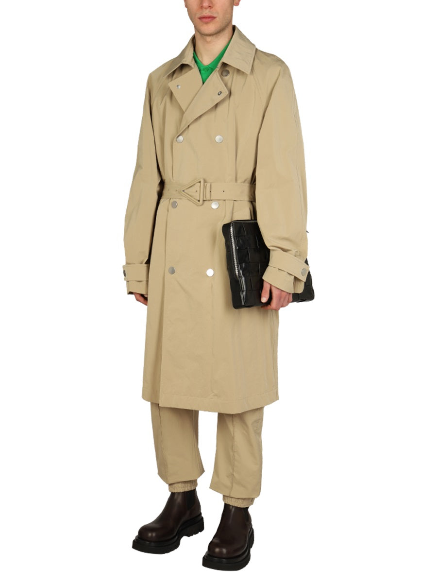 Bottega Veneta Men Nylon Trench Coat BOTTEGA VENETA