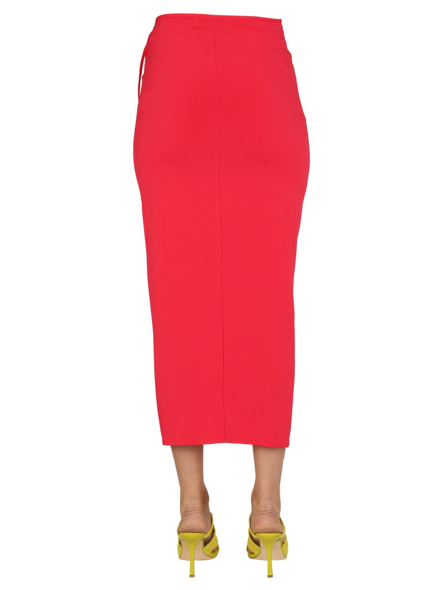 Self-Portrait Women Jersey Skirt SELF-PORTRAIT