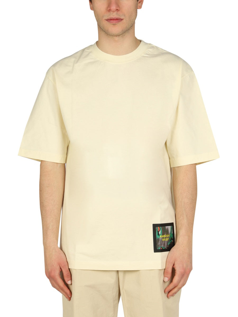 Ambush Men Logo Patch T-Shirt AMBUSH