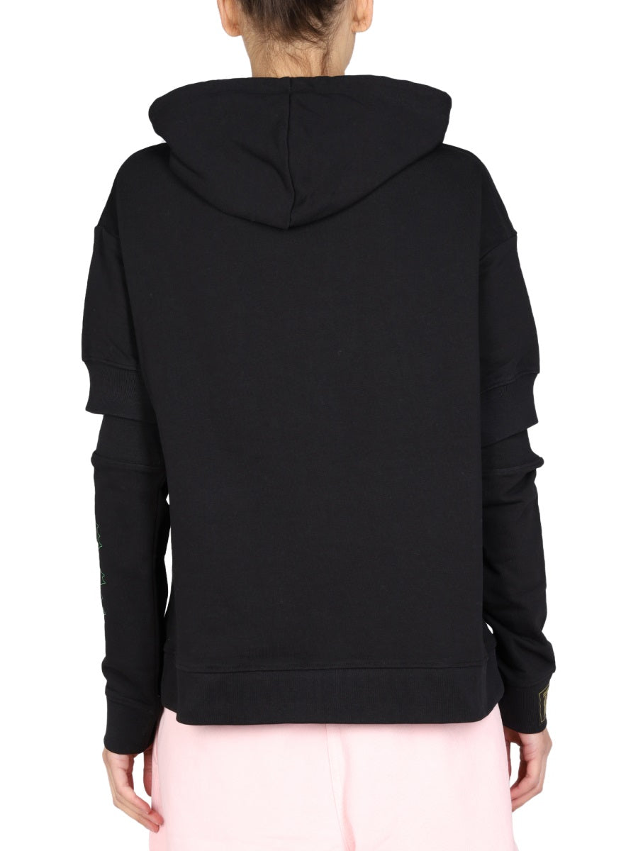 Raf Simons Women Logo Print Sweatshirt RAF SIMONS