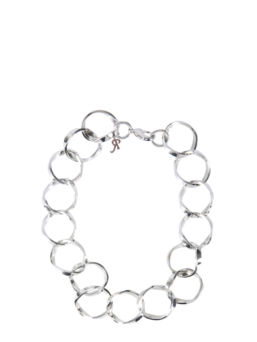 Raf Simons Women Linked Rings Necklace RAF SIMONS