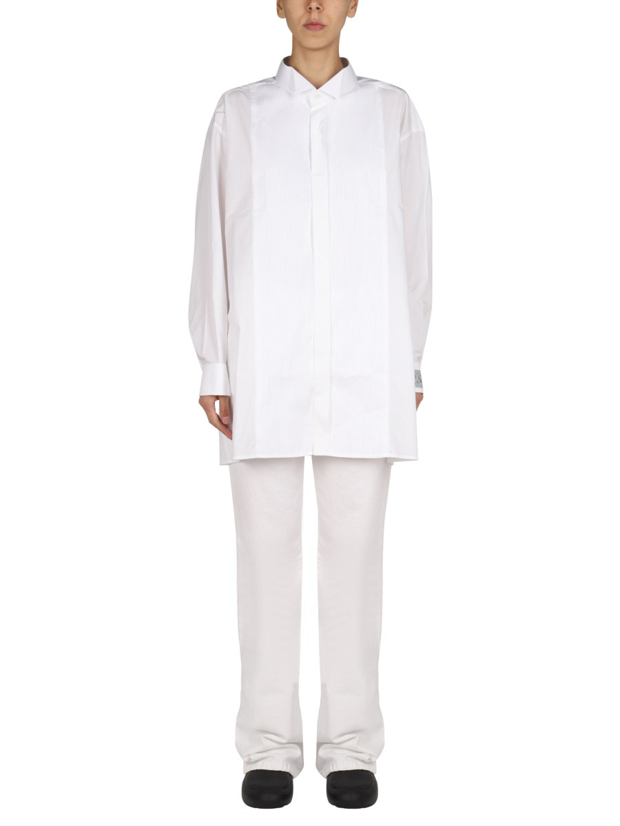Raf Simons Women Logo Patch Shirt RAF SIMONS