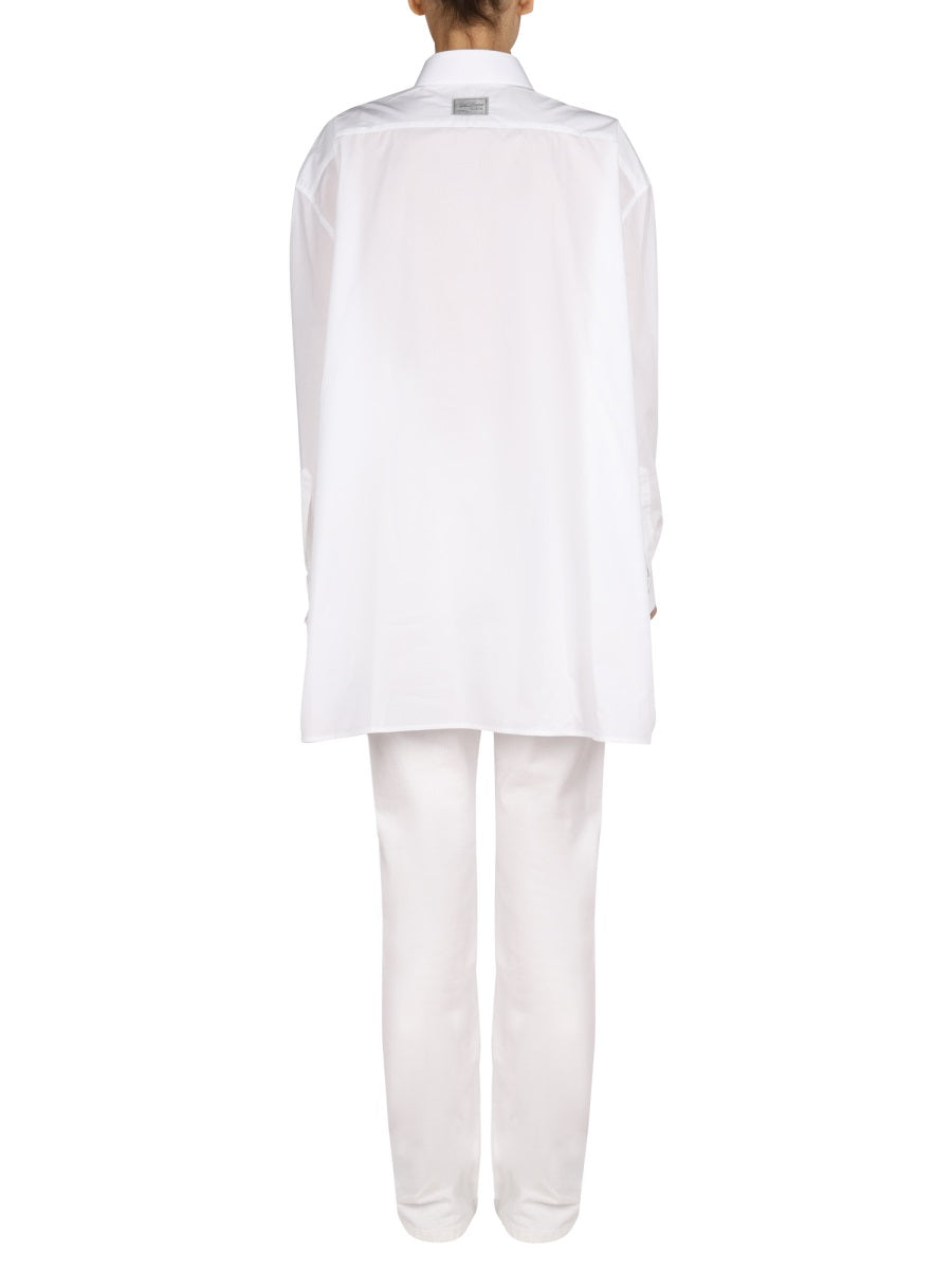 Raf Simons Women Logo Patch Shirt RAF SIMONS