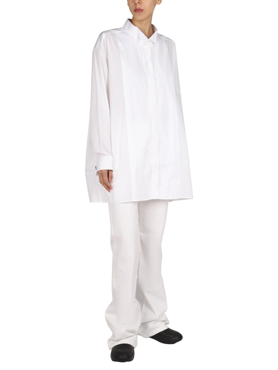 Raf Simons Women Logo Patch Shirt RAF SIMONS