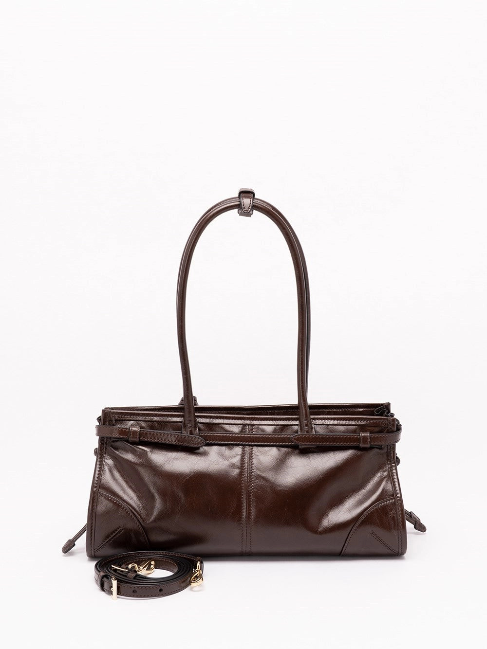 Prada Women Prada Bonnie Medium Leather Bag PRADA