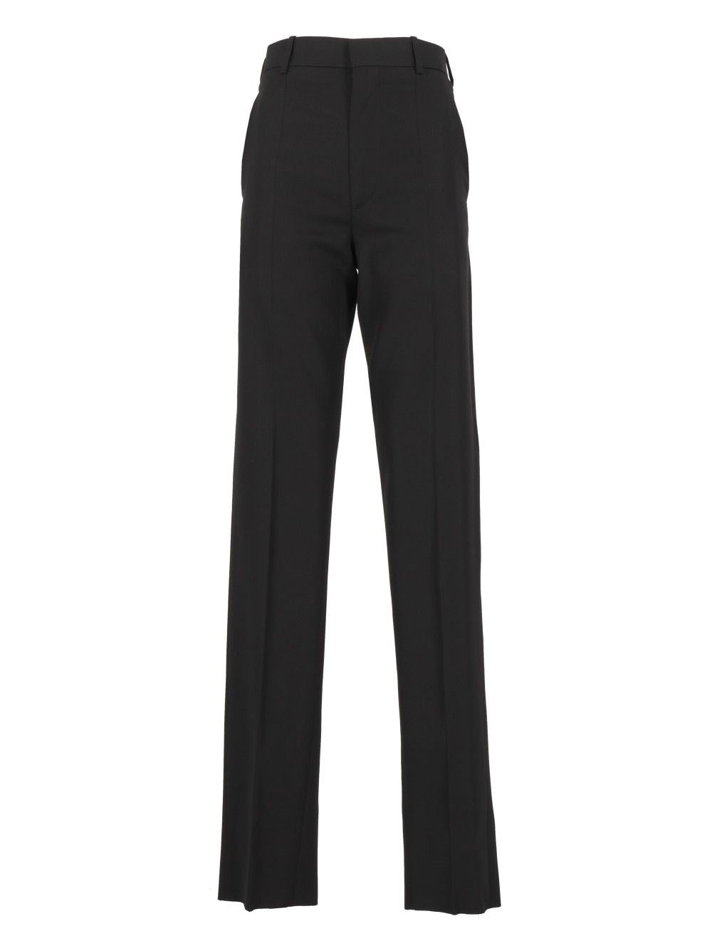 Bottega Veneta Women Grain De Poudre Wool Trousers BOTTEGA VENETA