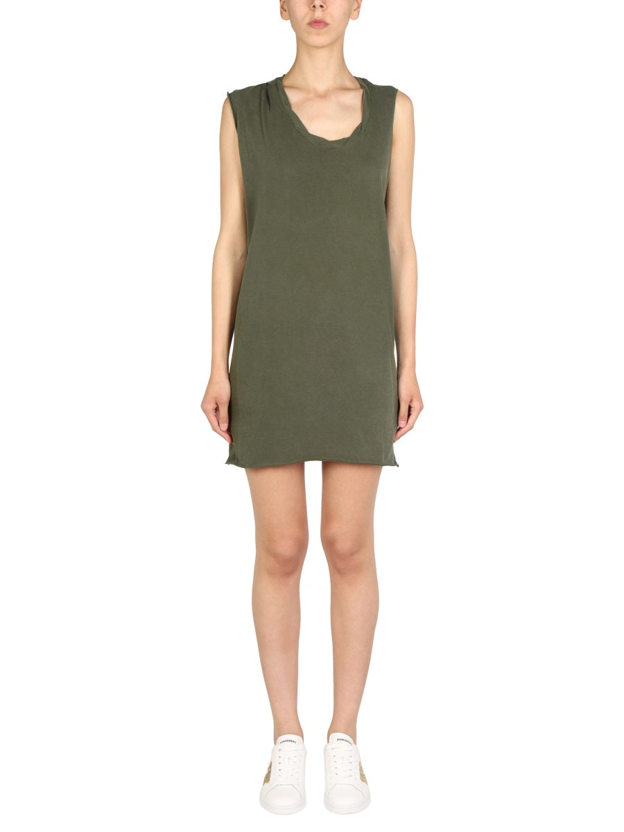 Dsquared Women Mini Round Neckline Dress DSQUARED2