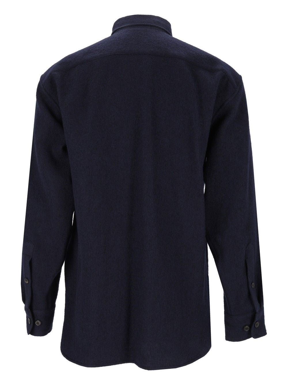 Dries Van Noten Men Wool Shirt Jacket DRIES VAN NOTEN