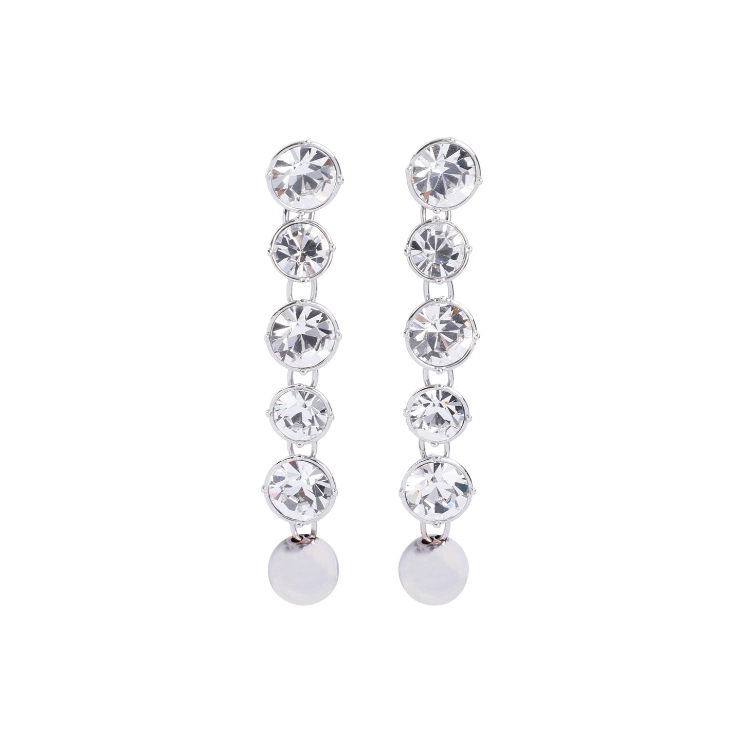 Jean Paul Gaultier Long Diamond Earrings Women JEAN PAUL GAULTIER
