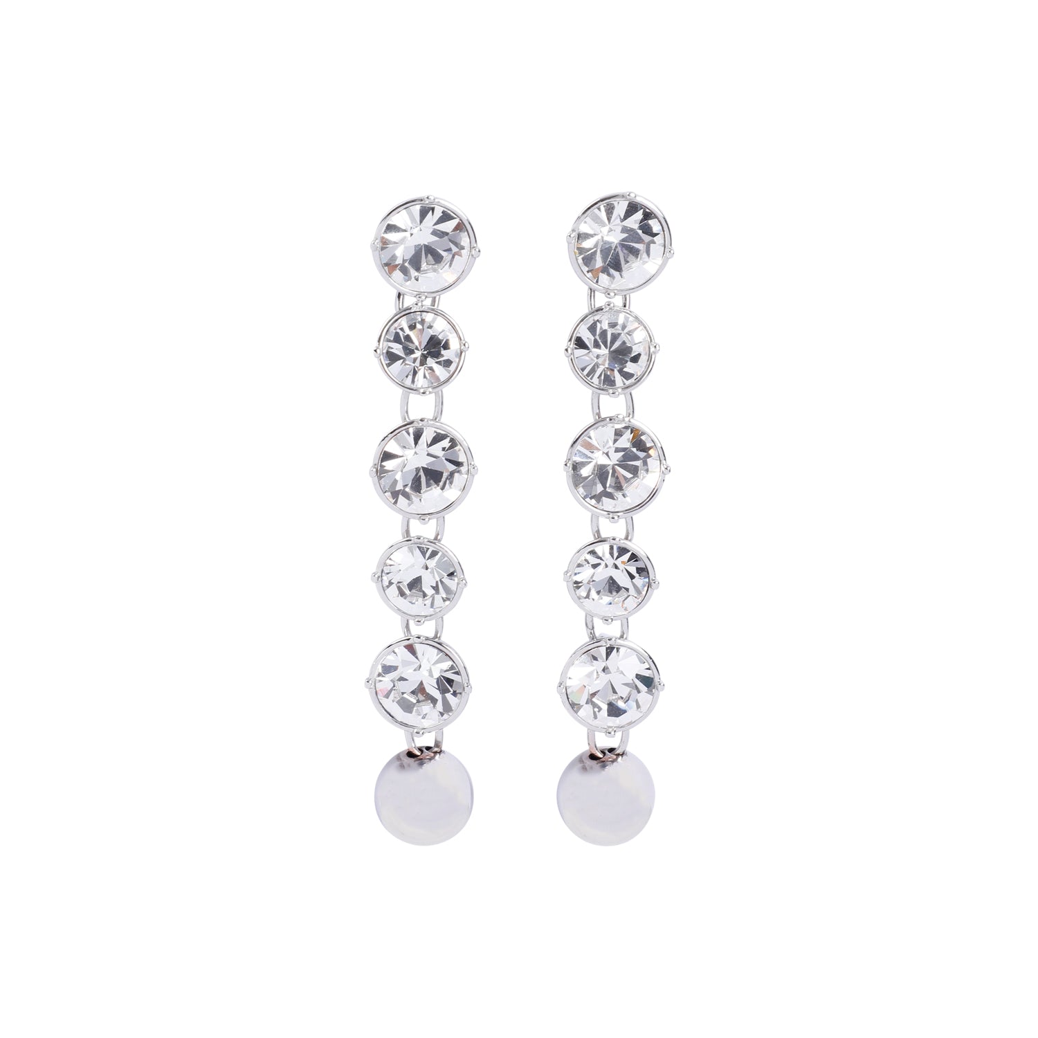 Jean Paul Gaultier Long Diamond Earrings Women JEAN PAUL GAULTIER