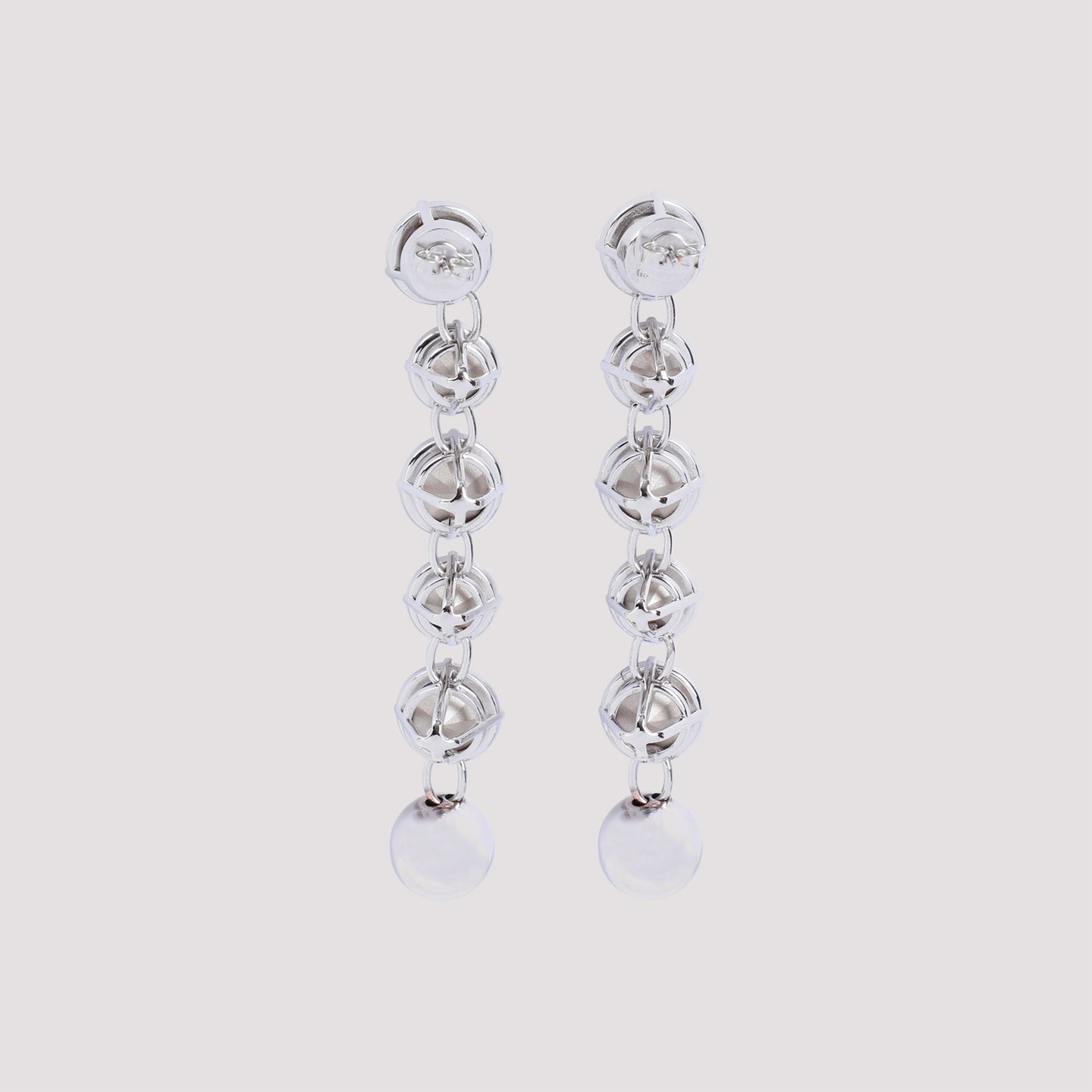 Jean Paul Gaultier Long Diamond Earrings Women JEAN PAUL GAULTIER