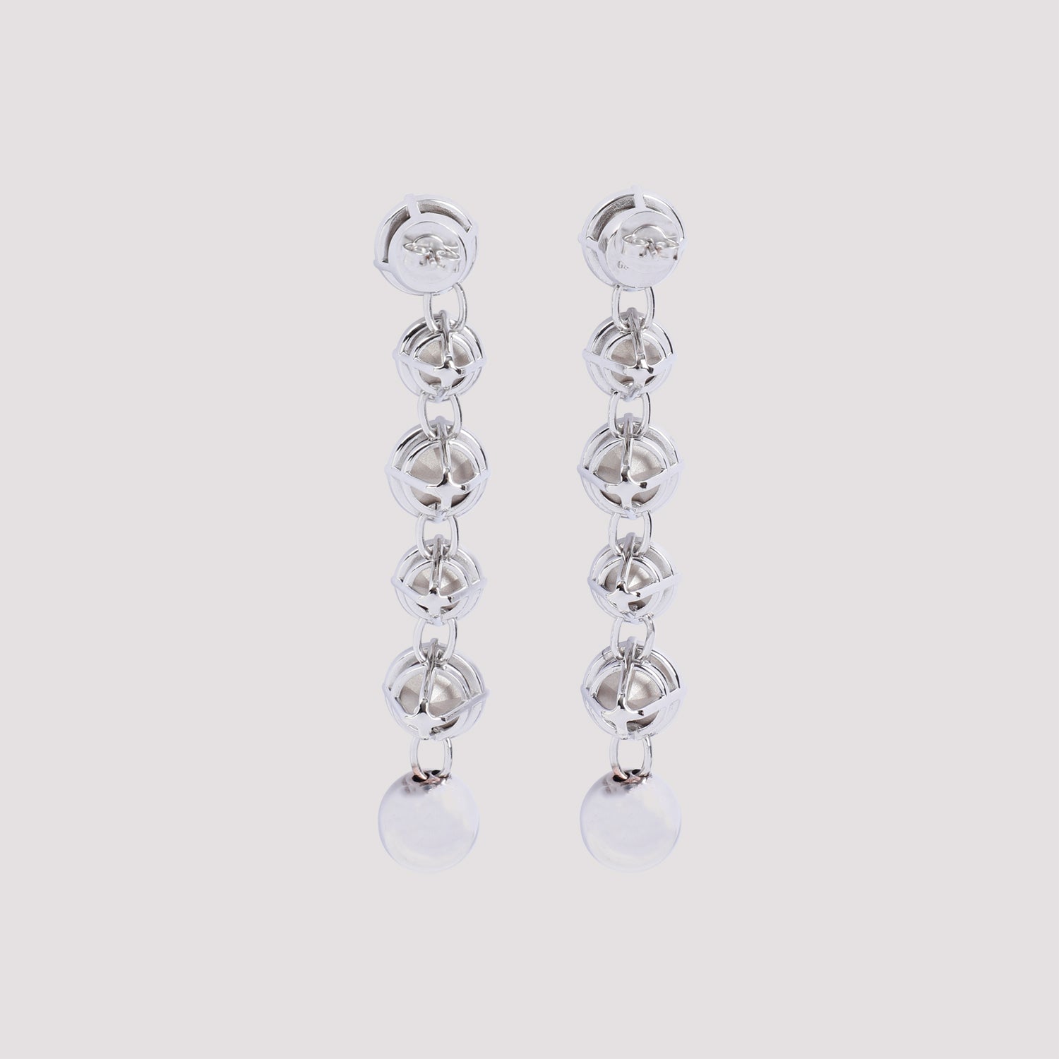 Jean Paul Gaultier Long Diamond Earrings Women JEAN PAUL GAULTIER