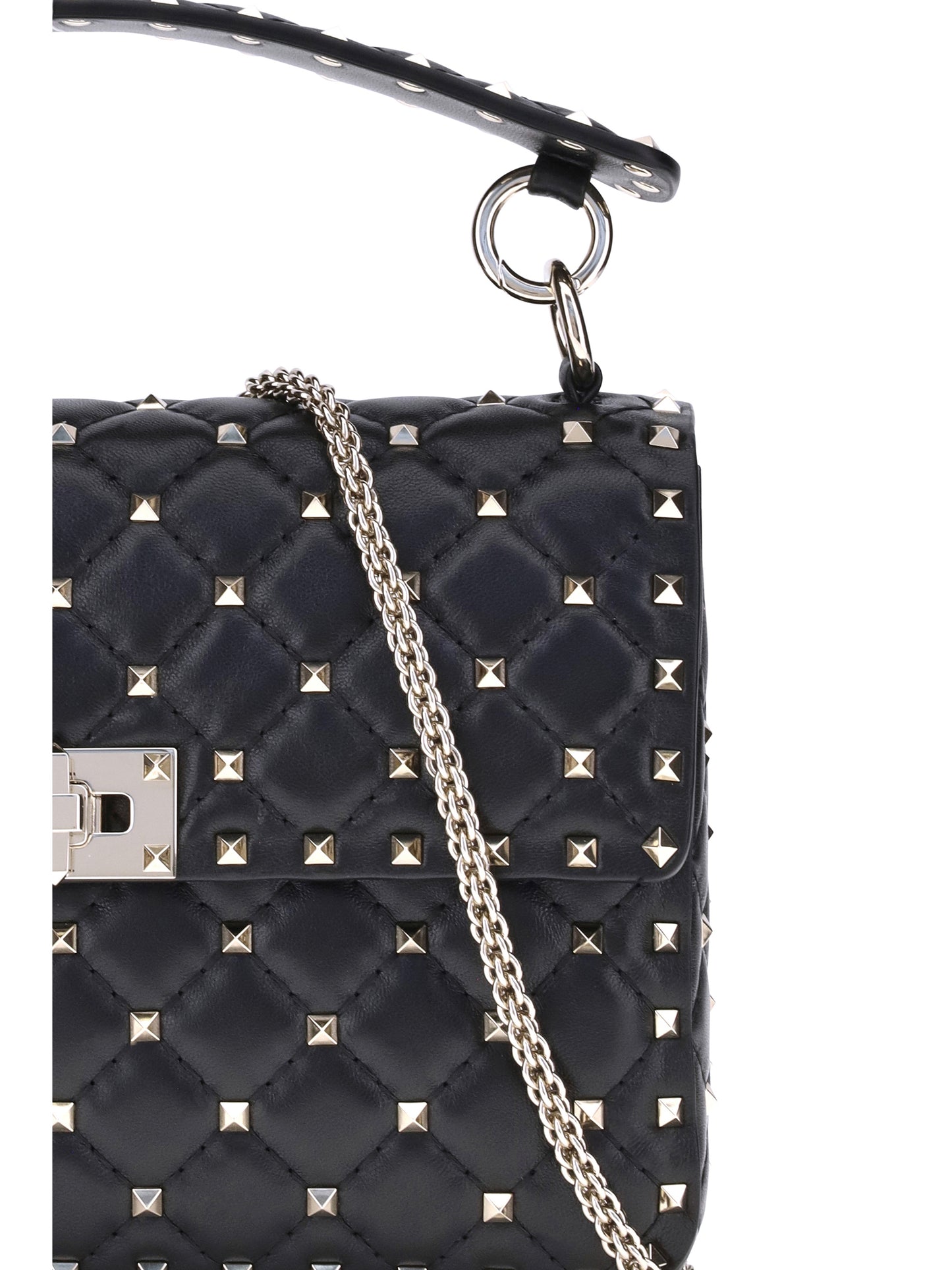 Valentino Garavani Women Medium Rockstud Spike Shoulder Bag VALENTINO GARAVANI