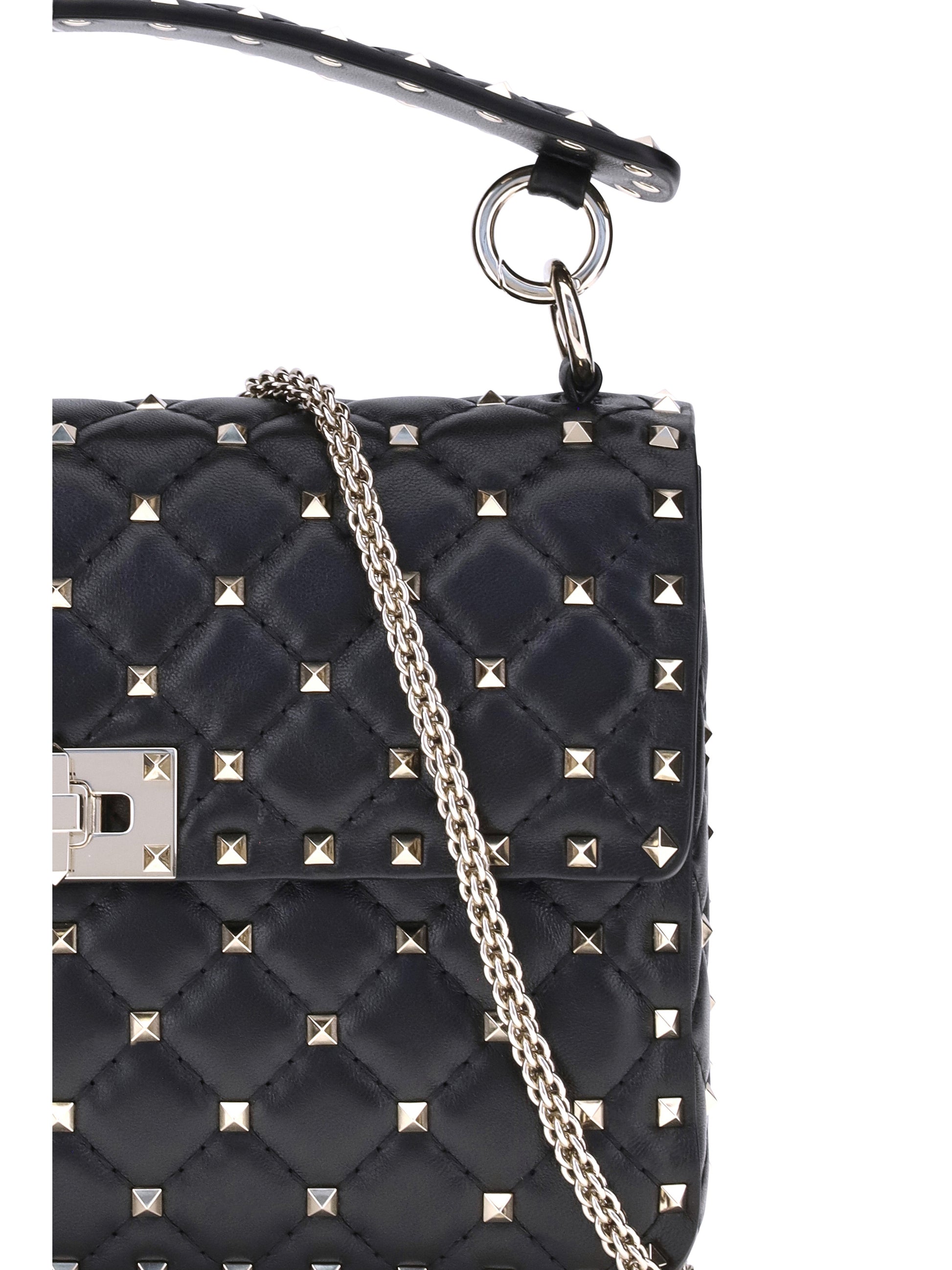 Valentino Garavani Women Medium Rockstud Spike Shoulder Bag VALENTINO GARAVANI