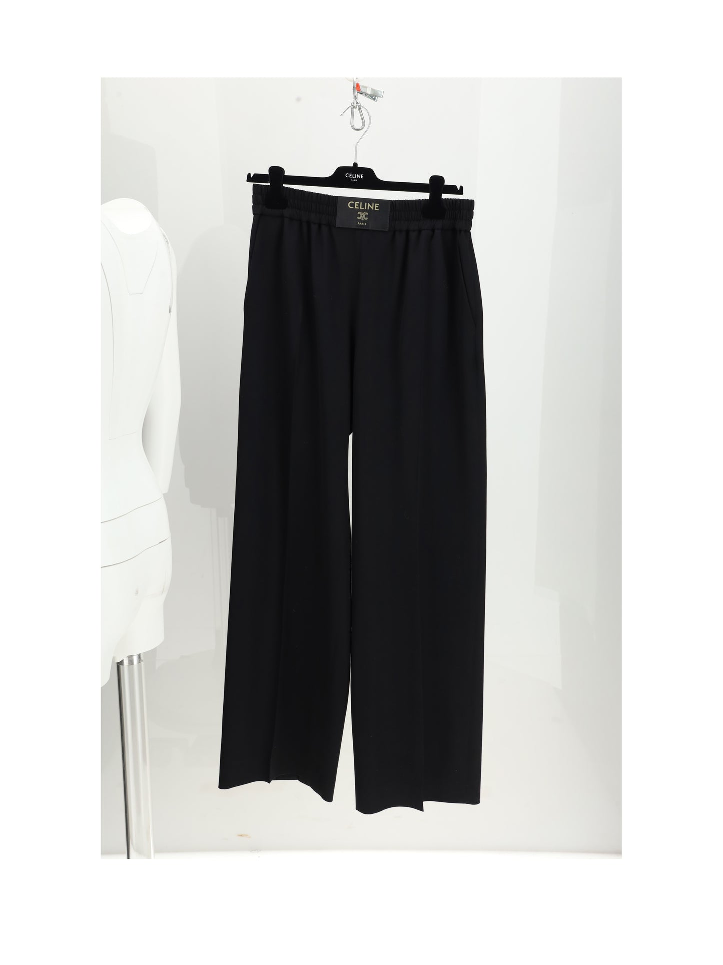 Celine Women Elastic Waist Trousers CELINE