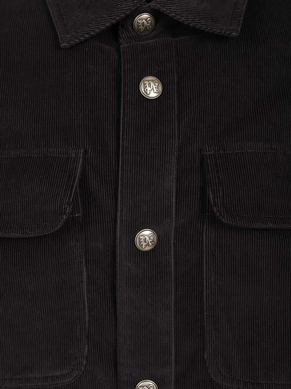 Palm Angels Men Corduroy Shirt Jacket PALM ANGELS