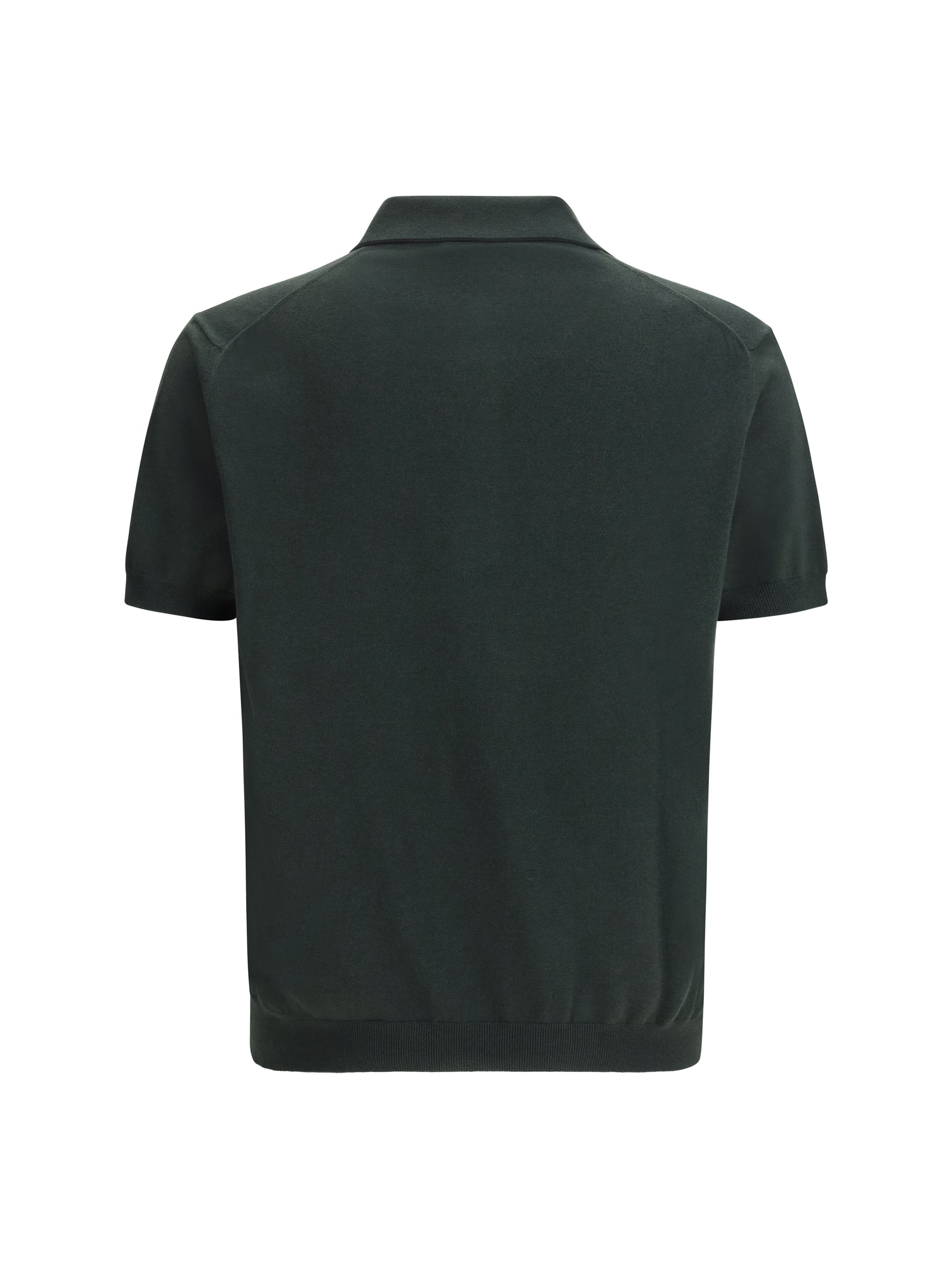 Tom Ford Men Cotton And Silk Blend Polo Shirt TOM FORD