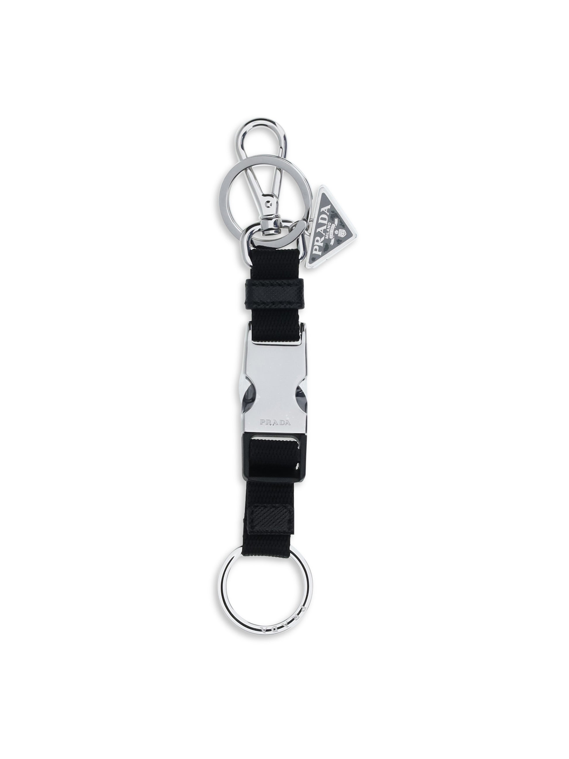 Prada Men Fabric Keyring PRADA
