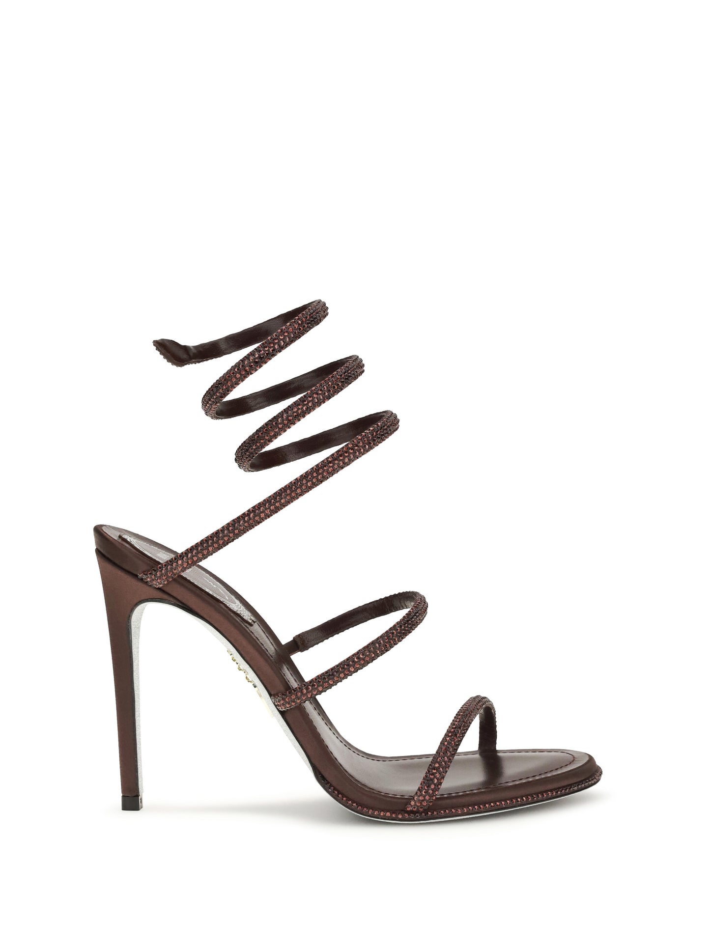 Rene Caovilla Women Cleo Sandals In Satin RENE CAOVILLA