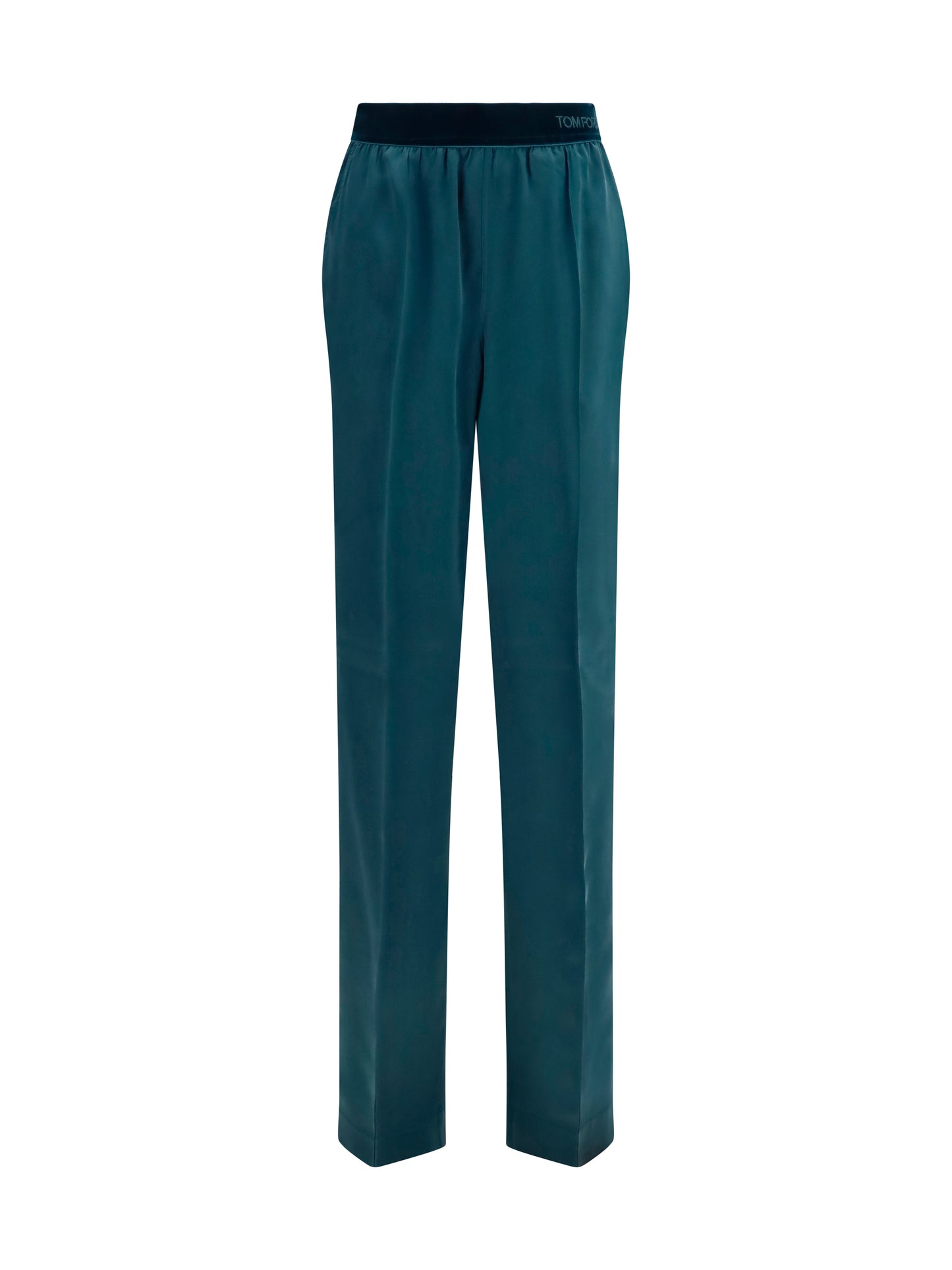 Tom Ford Women Stretch Silk Satin Pants