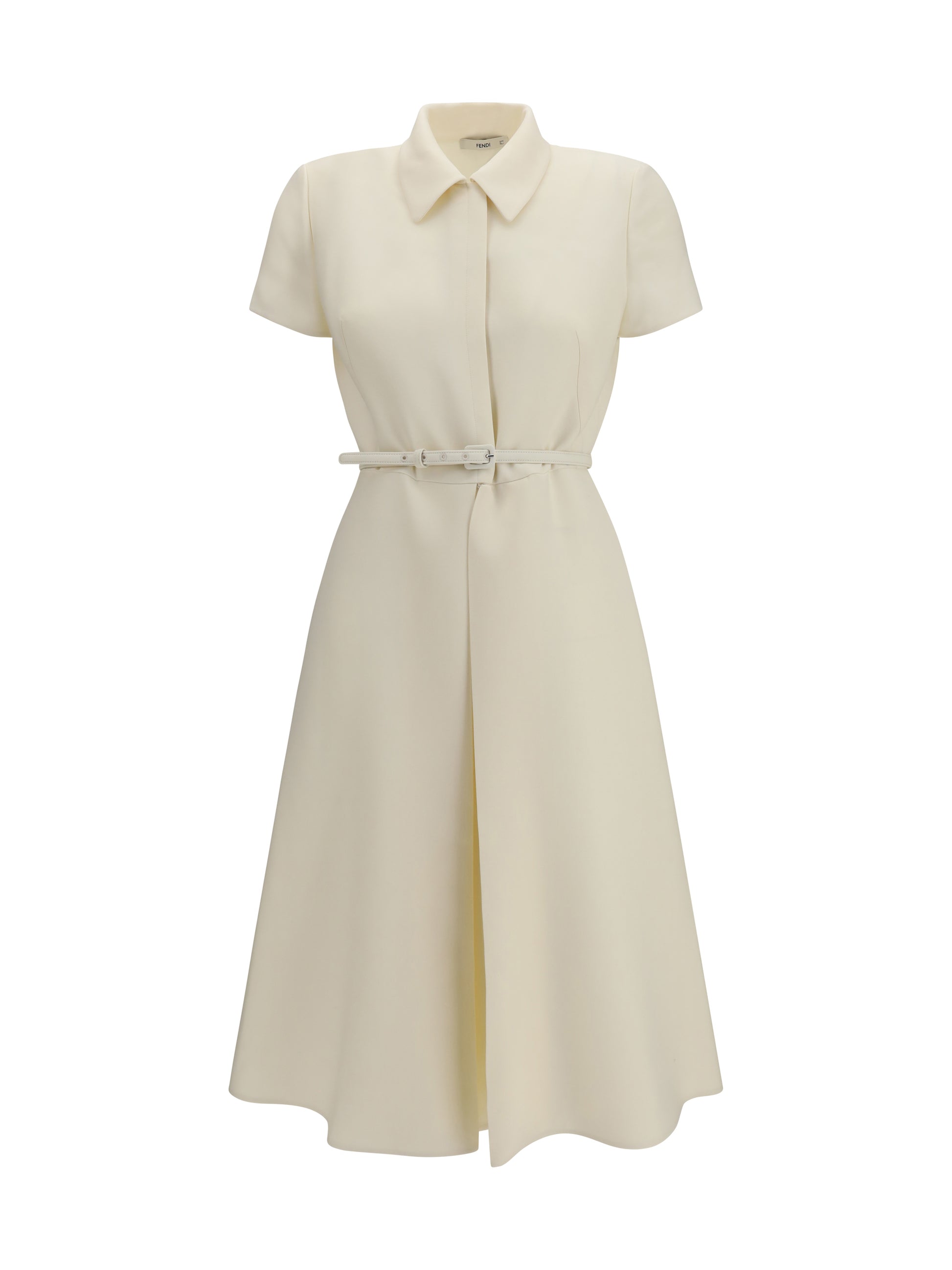Fendi Women Wool And Silk Dress FENDI
