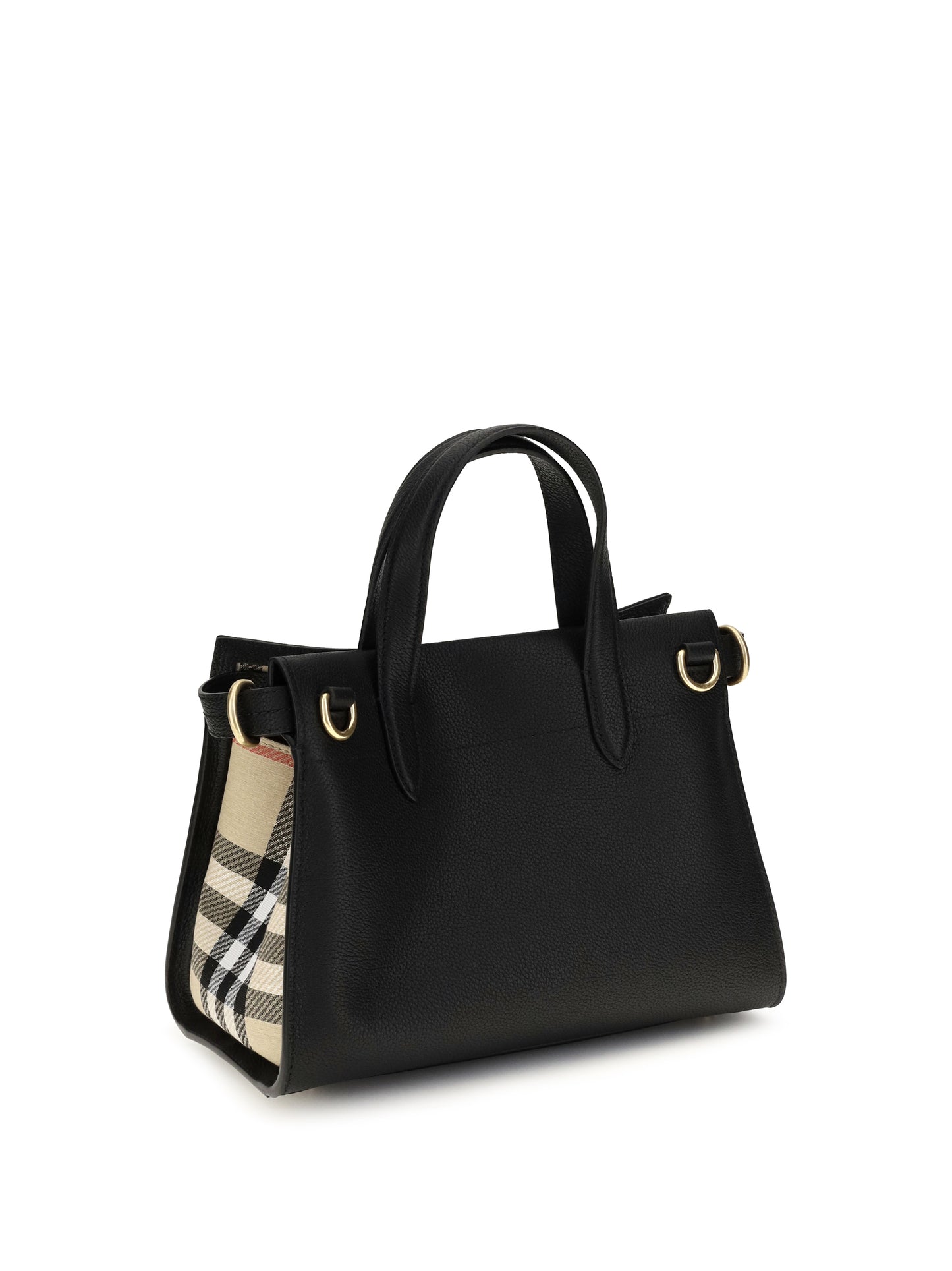 Burberry Women Mini Cotswolds Check Top Handle Bag BURBERRY