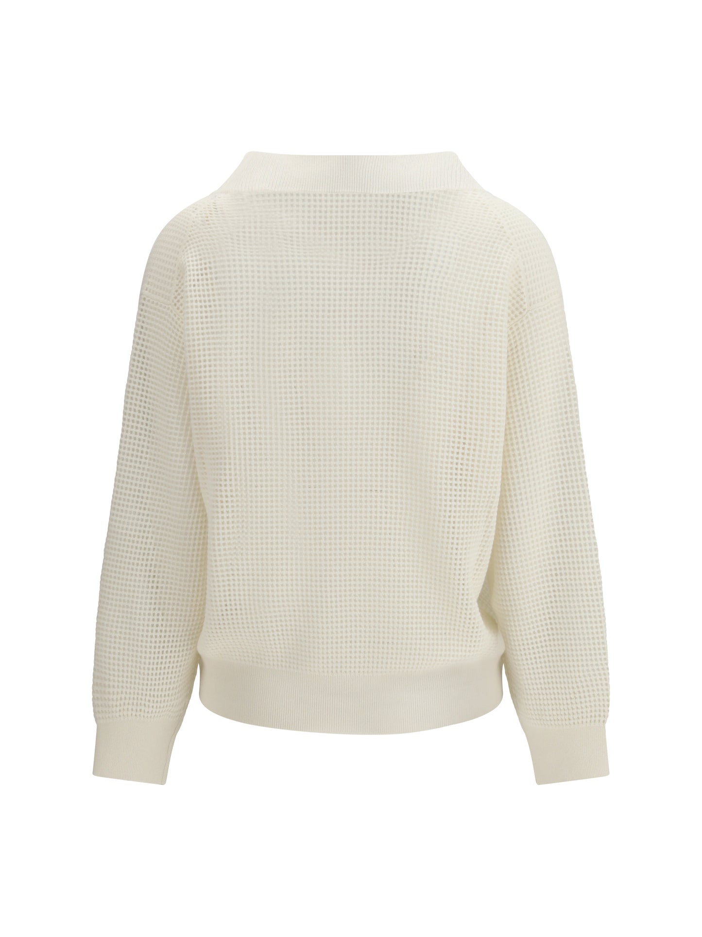 Brunello Cucinelli Women Cashmere Net Sweater BRUNELLO CUCINELLI