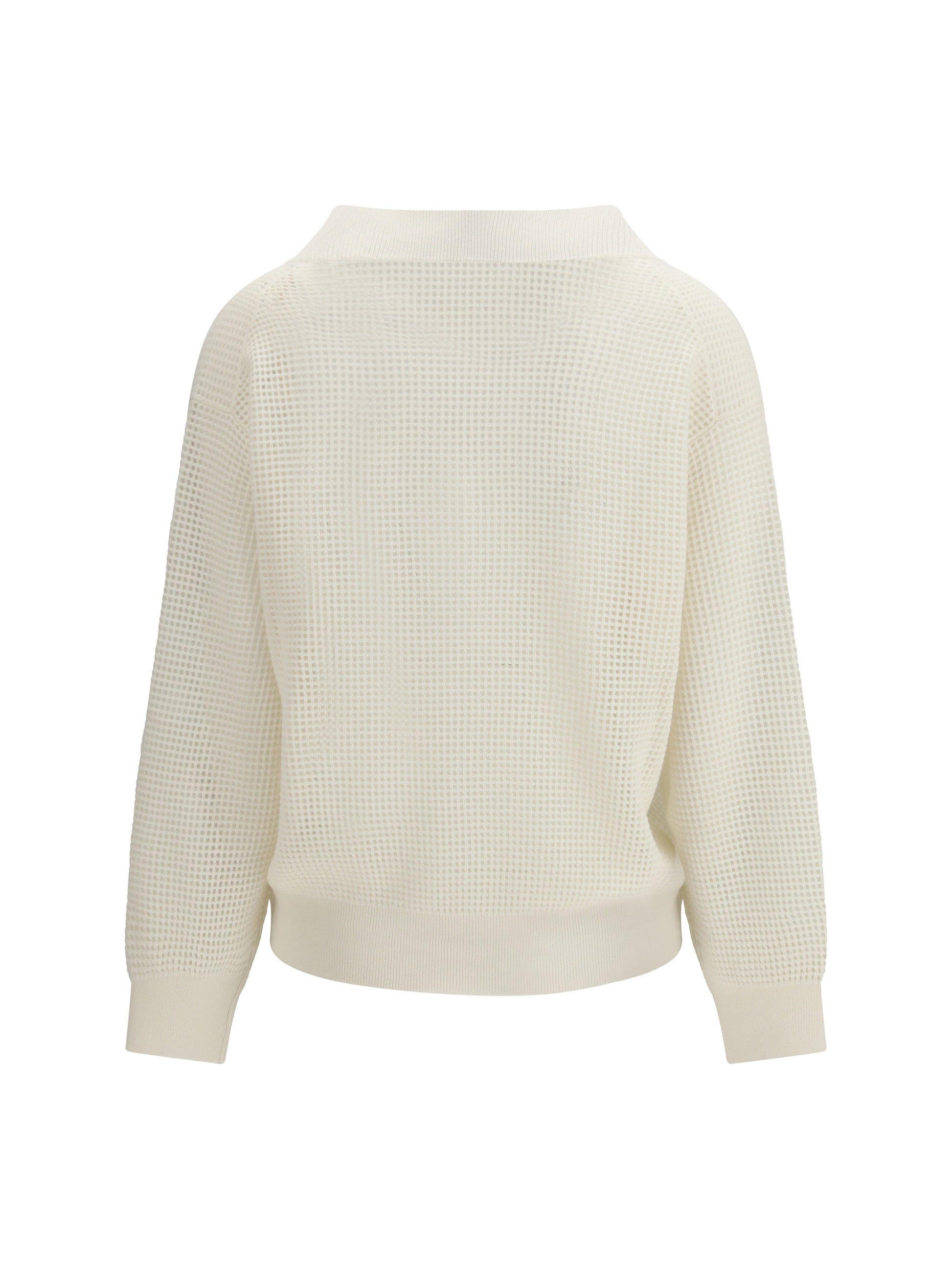 Brunello Cucinelli Women Cashmere Net Sweater BRUNELLO CUCINELLI