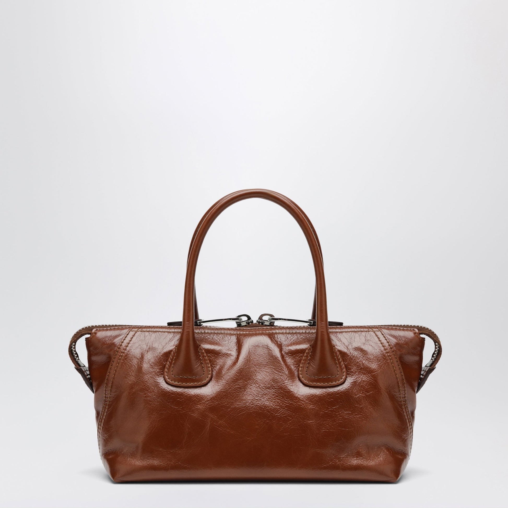 Miu Miu Palissandro Brown Leather Bag Women MIU MIU