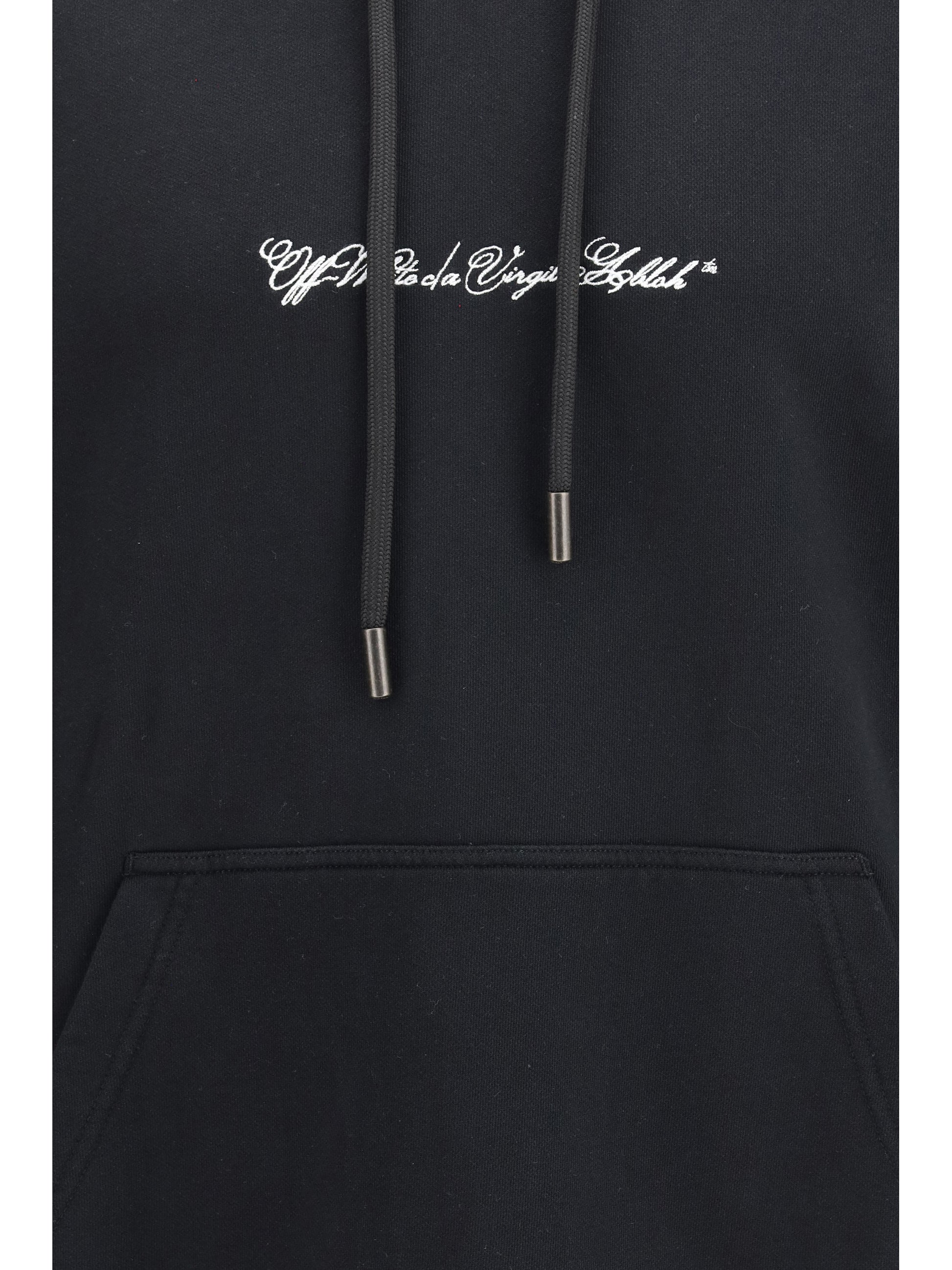 Off-White Men Script Arrow Diagonal Skate Hoodie OFF-WHITE