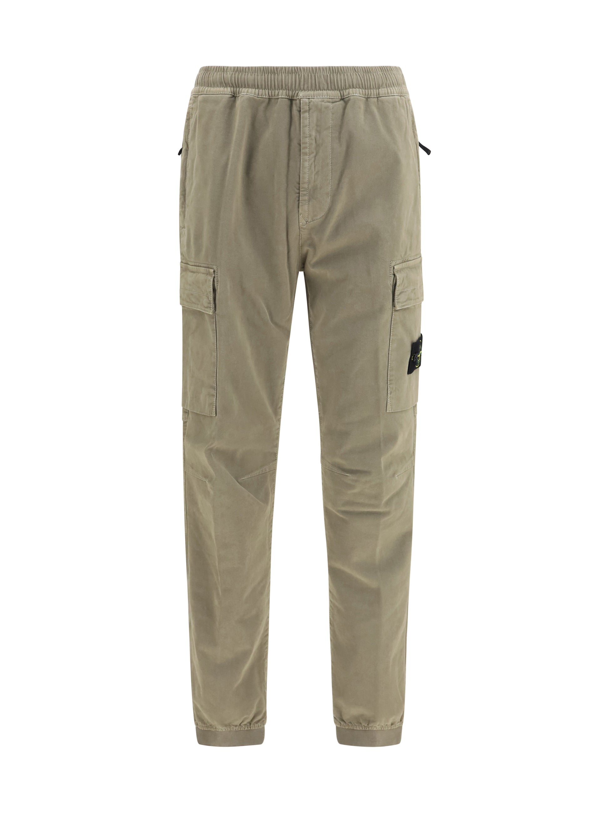 Stone Island Men Cargo Pants With Elasticated Cuffs STONE ISLAND