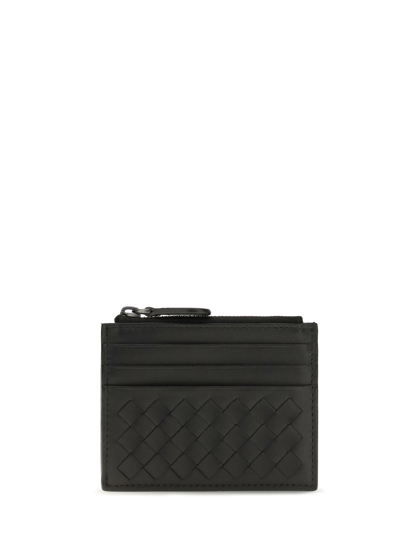 Bottega Veneta Women Intrecciato Zip Card Holder BOTTEGA VENETA