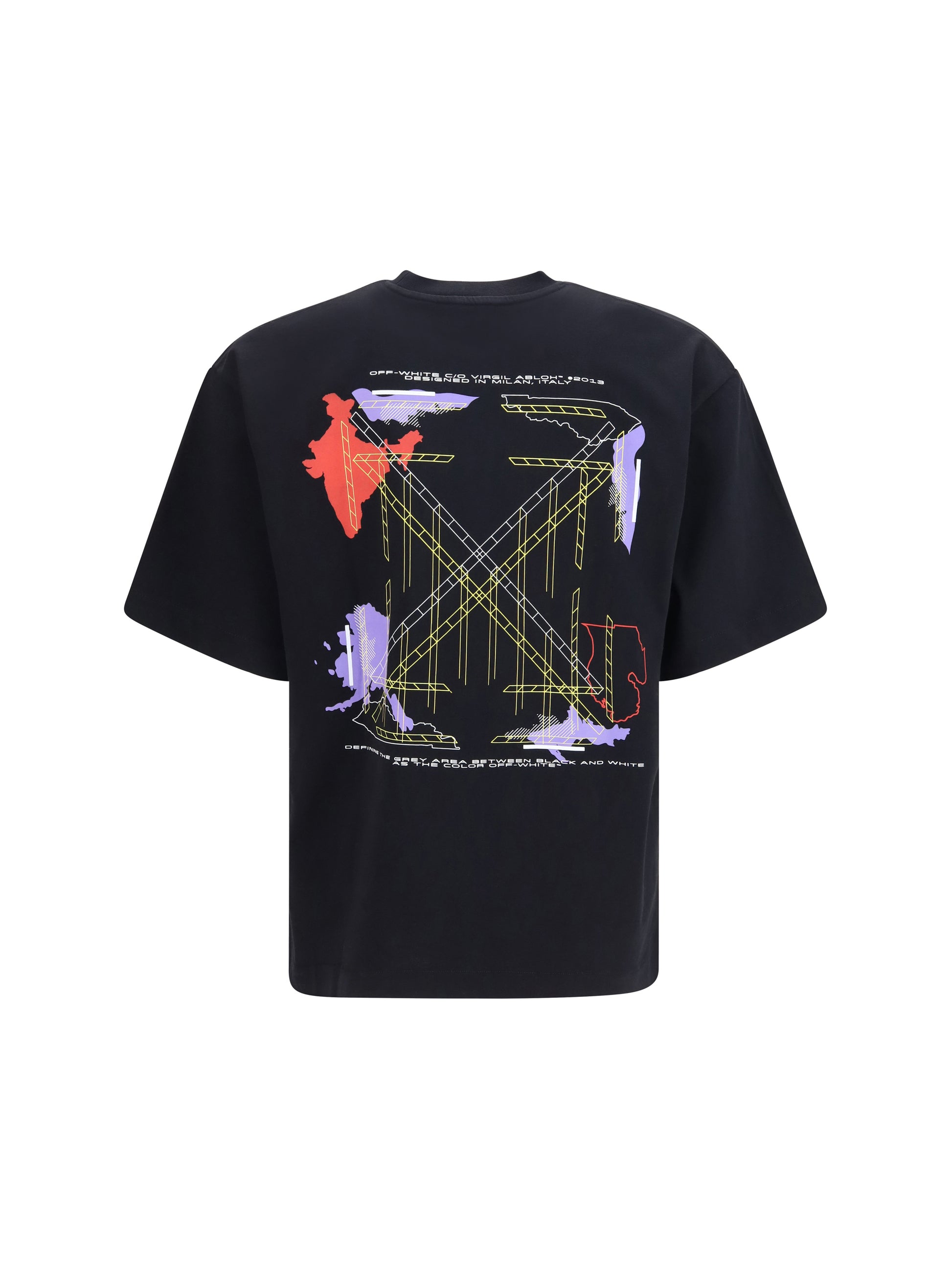 Off-White Men Archigeography Arrow Skate T-Shirt OFF-WHITE
