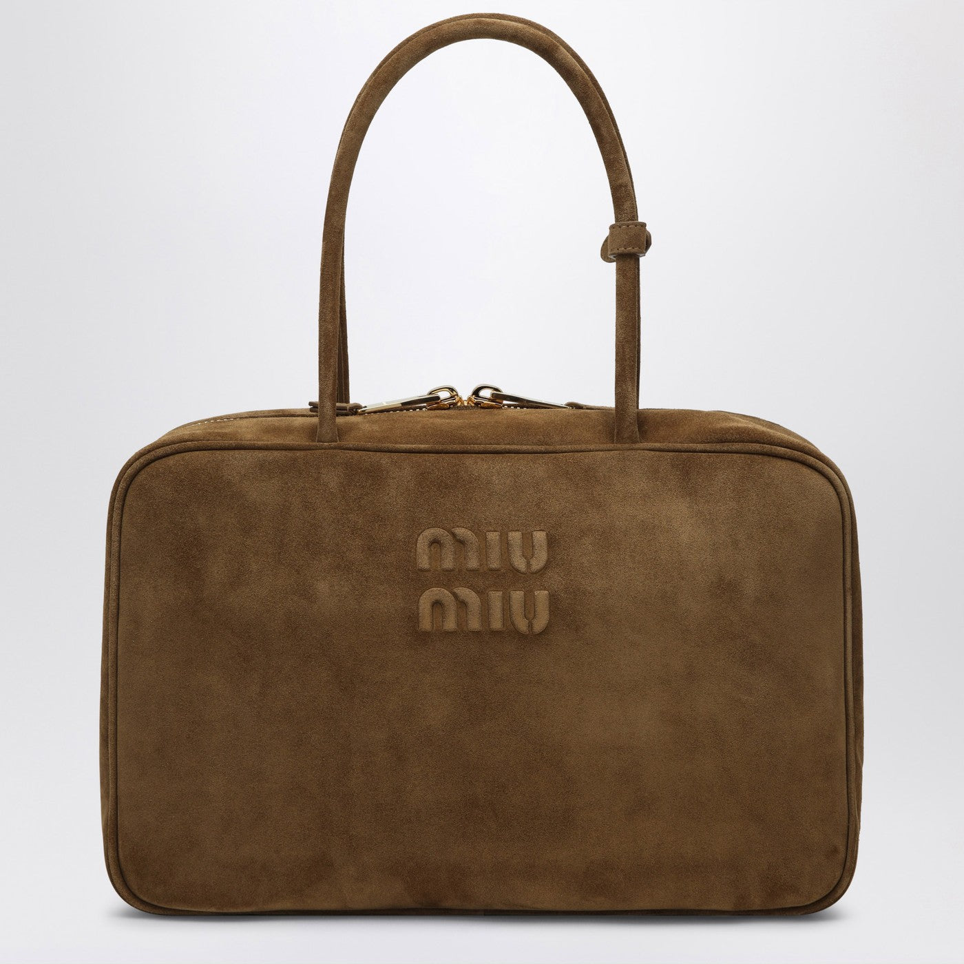 Miu Miu Beau Bag Olive Green In Suede Women MIU MIU