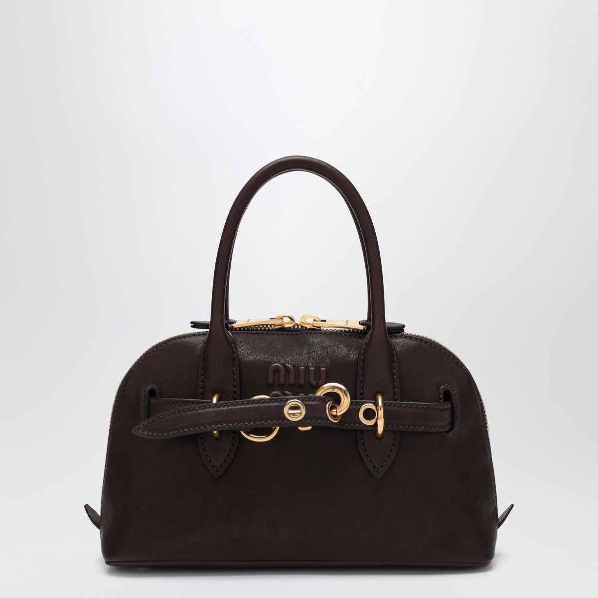 Miu Miu Aventure Bag In Briar Nappa Leather Women MIU MIU