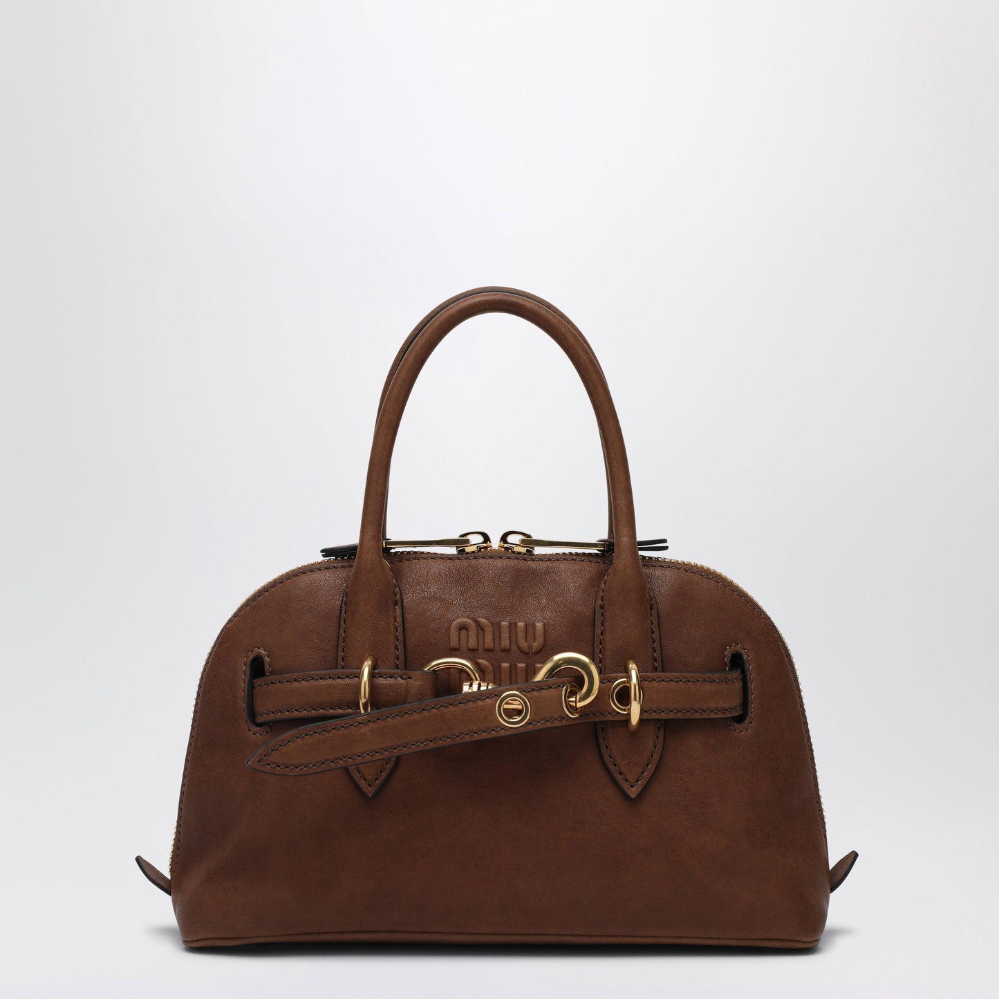 Miu Miu Small Aventure Bag In Rovere Nappa Leather Women MIU MIU