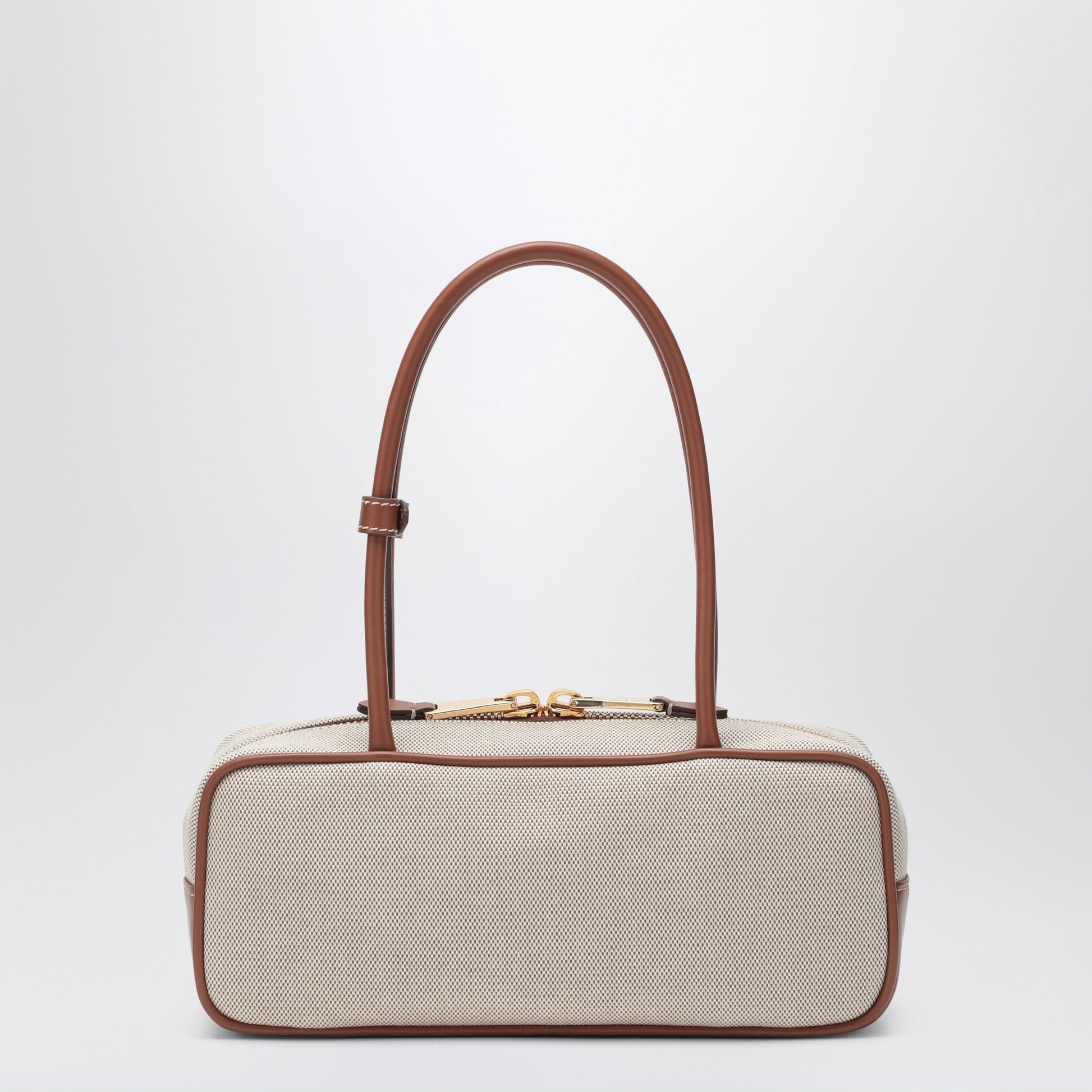 Miu Miu Small Beau Bag In Canvas And Leather Women MIU MIU