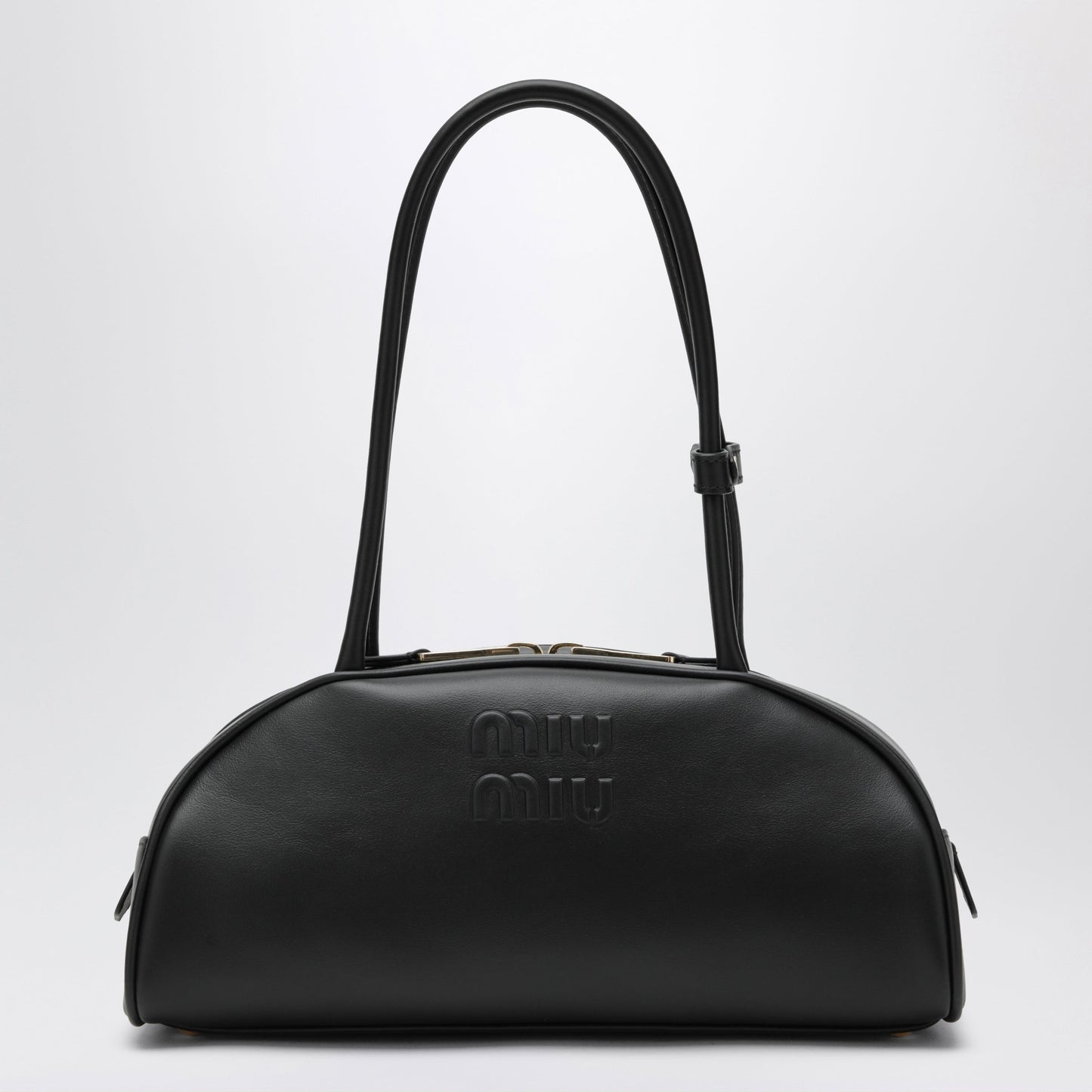 Miu Miu Medium Beau Bag In Black Leather Women MIU MIU