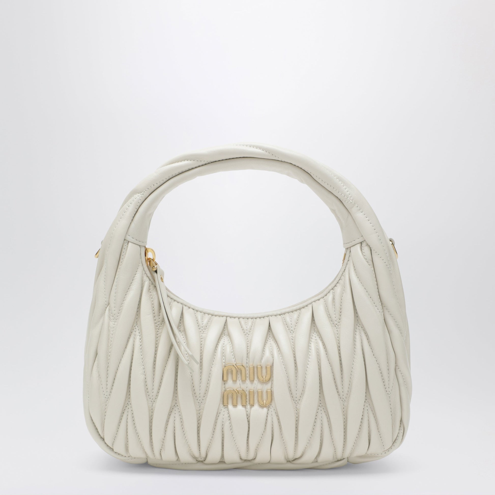 Miu Miu Small White Matelasse Miu Wander Bag Women MIU MIU