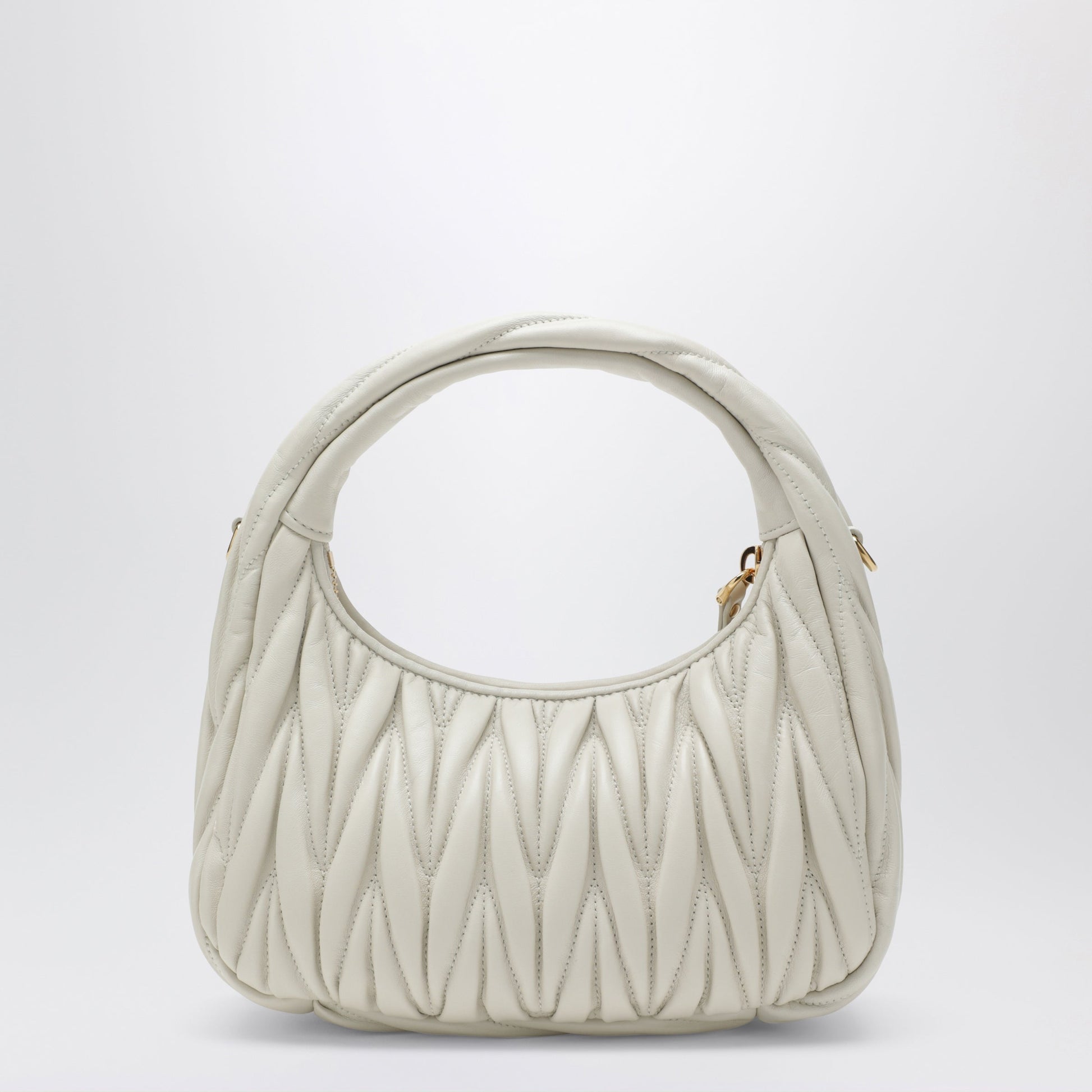 Miu Miu Small White Matelasse Miu Wander Bag Women MIU MIU
