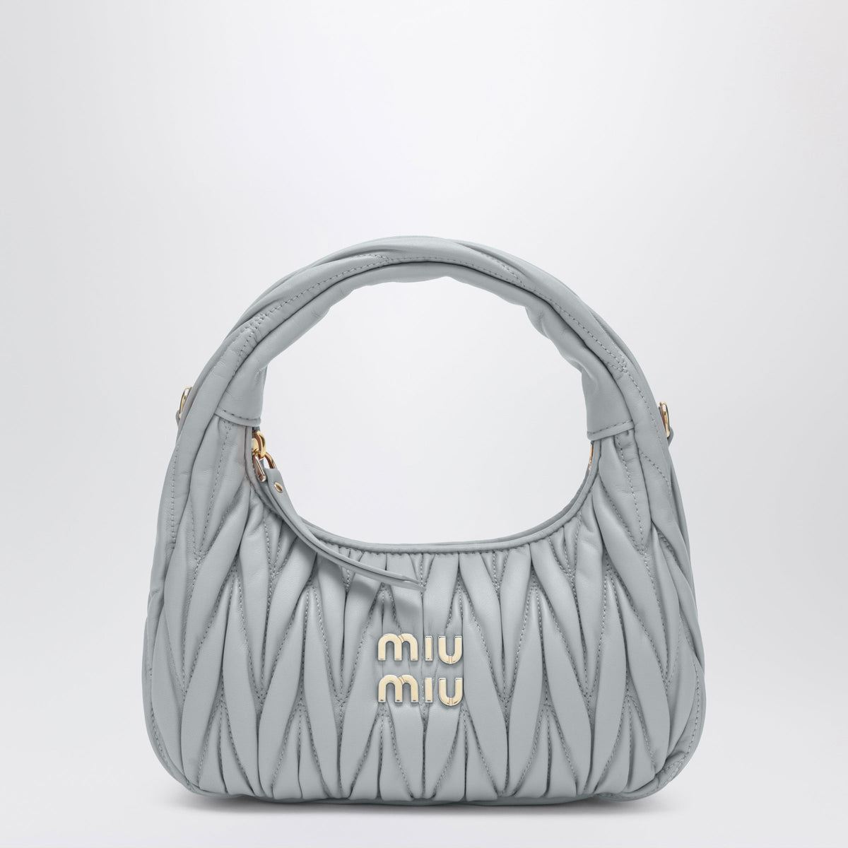 Miu Miu Small Perla Miu Wander Bag In Matelasse Leather Women MIU MIU